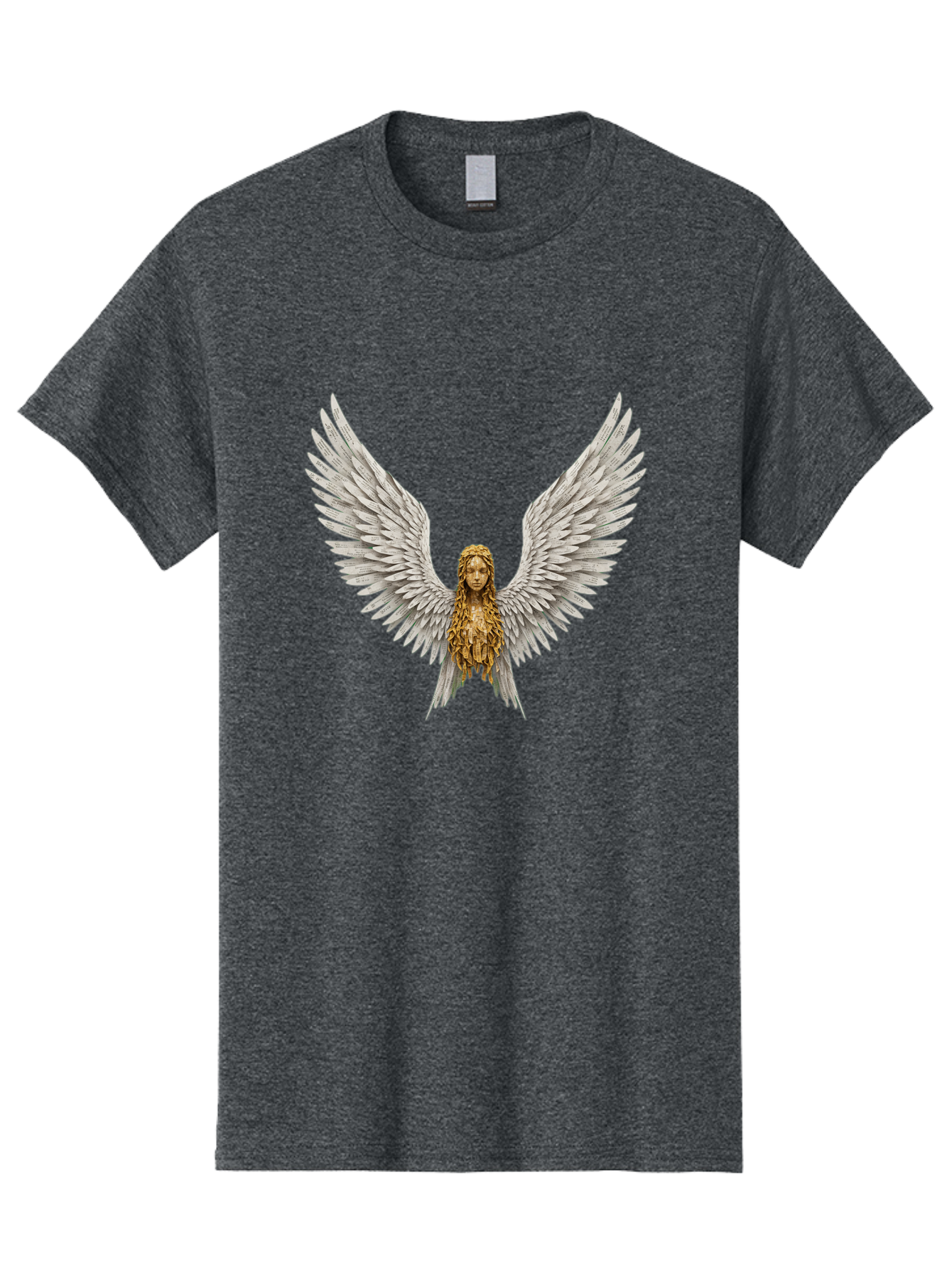 Winged-Woman Men'S Graphic Tee, 100% Cotton, Comfortable Casual Summer Wear, Machine Washable, Vintage Camera, Old Camera, Antique Camera, Black Camera, Classic Photography, Photography Equipment, Nostalgic Device, Film Camera, Camera Art Bal616 9