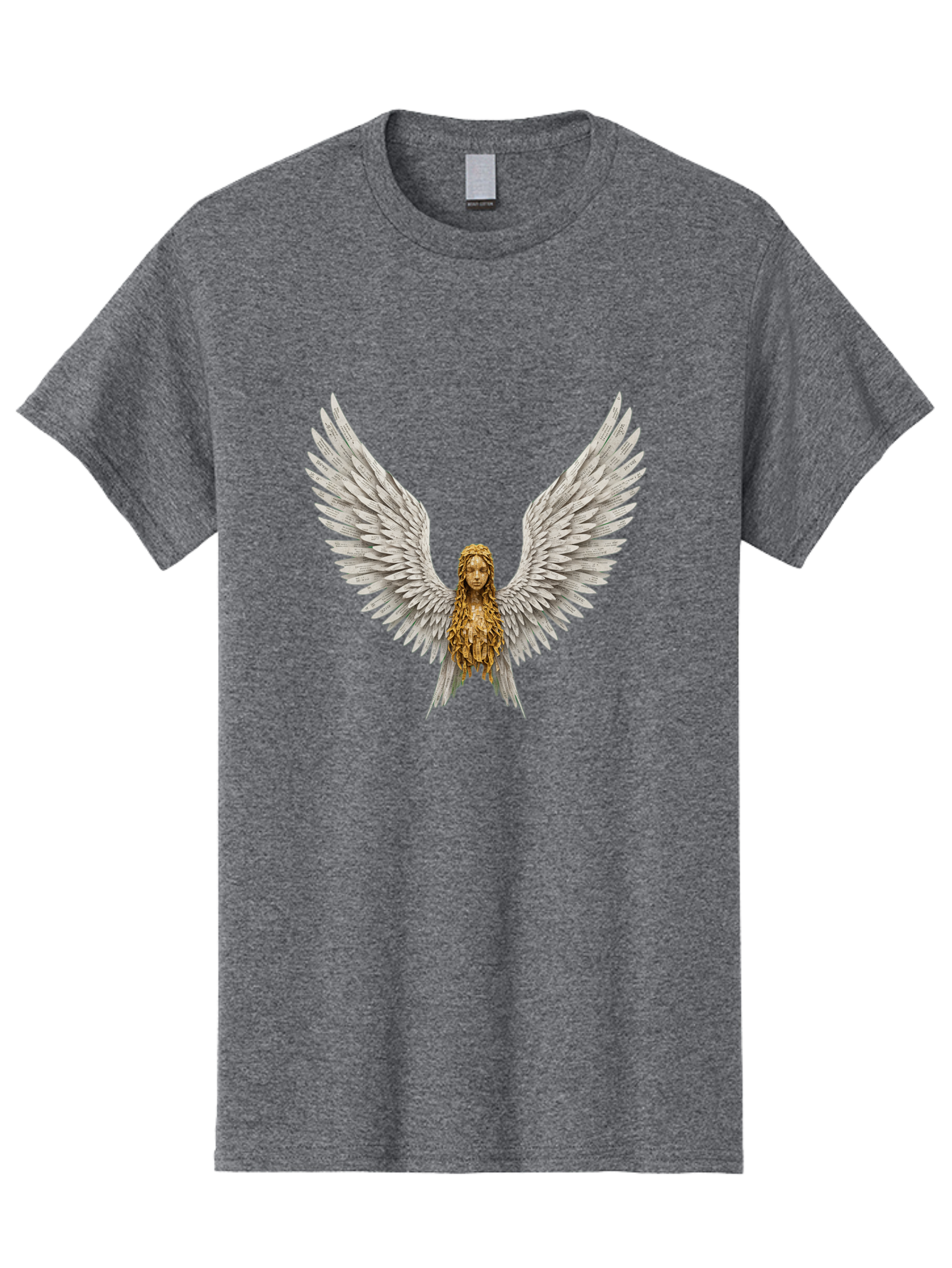 Winged-Woman Men'S Graphic Tee, 100% Cotton, Comfortable Casual Summer Wear, Machine Washable, Vintage Camera, Old Camera, Antique Camera, Black Camera, Classic Photography, Photography Equipment, Nostalgic Device, Film Camera, Camera Art Bal616 3