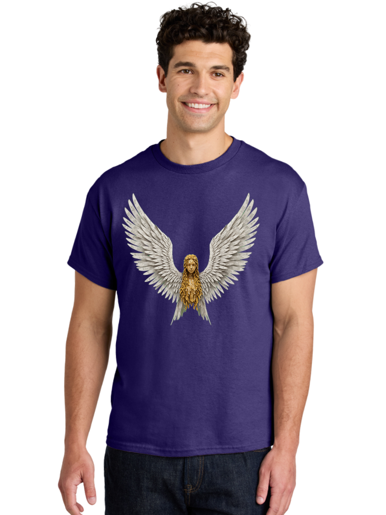 Winged-Woman Men'S Graphic Tee, 100% Cotton, Comfortable Casual Summer Wear, Machine Washable, Vintage Camera, Old Camera, Antique Camera, Black Camera, Classic Photography, Photography Equipment, Nostalgic Device, Film Camera, Camera Art Bal616 28