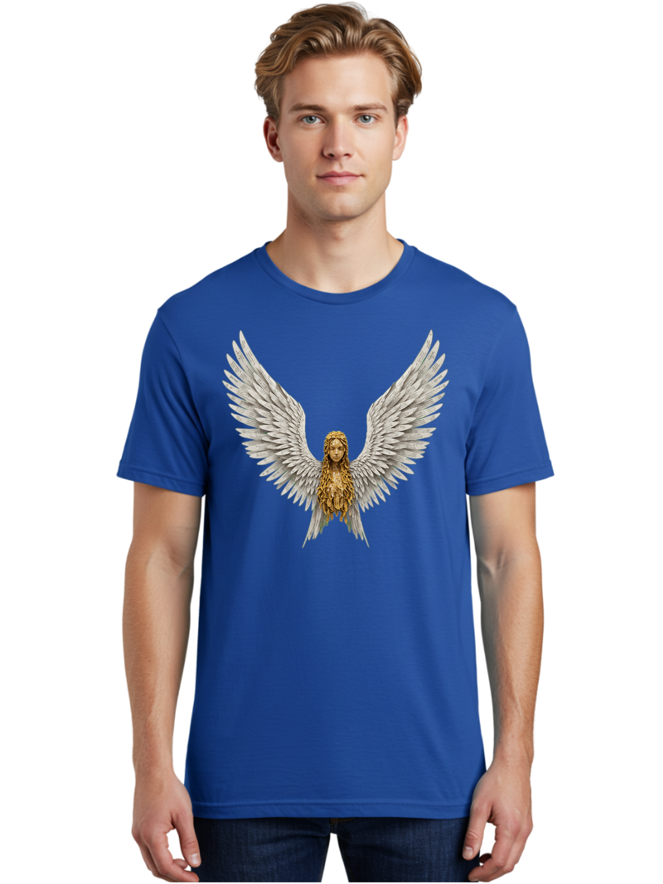 Winged-Woman Men'S Graphic Tee, 100% Cotton, Comfortable Casual Summer Wear, Machine Washable, Vintage Camera, Old Camera, Antique Camera, Black Camera, Classic Photography, Photography Equipment, Nostalgic Device, Film Camera, Camera Art Bal616 17