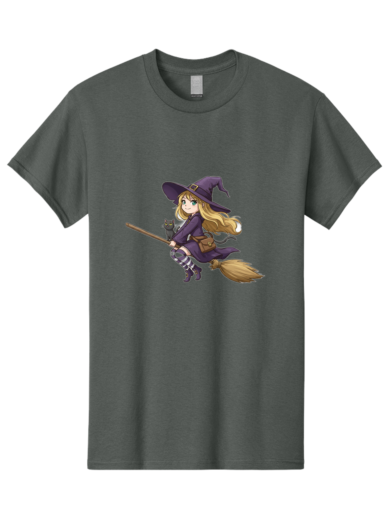 Witch-And-Cat-On-Broomstick Men'S Graphic Tee, 100% Cotton, Comfortable Casual Summer Wear, Machine Washable, Vintage Camera, Old Camera, Antique Camera, Black Camera, Classic Photography, Photography Equipment, Nostalgic Device, Film Camera, Bal617 10