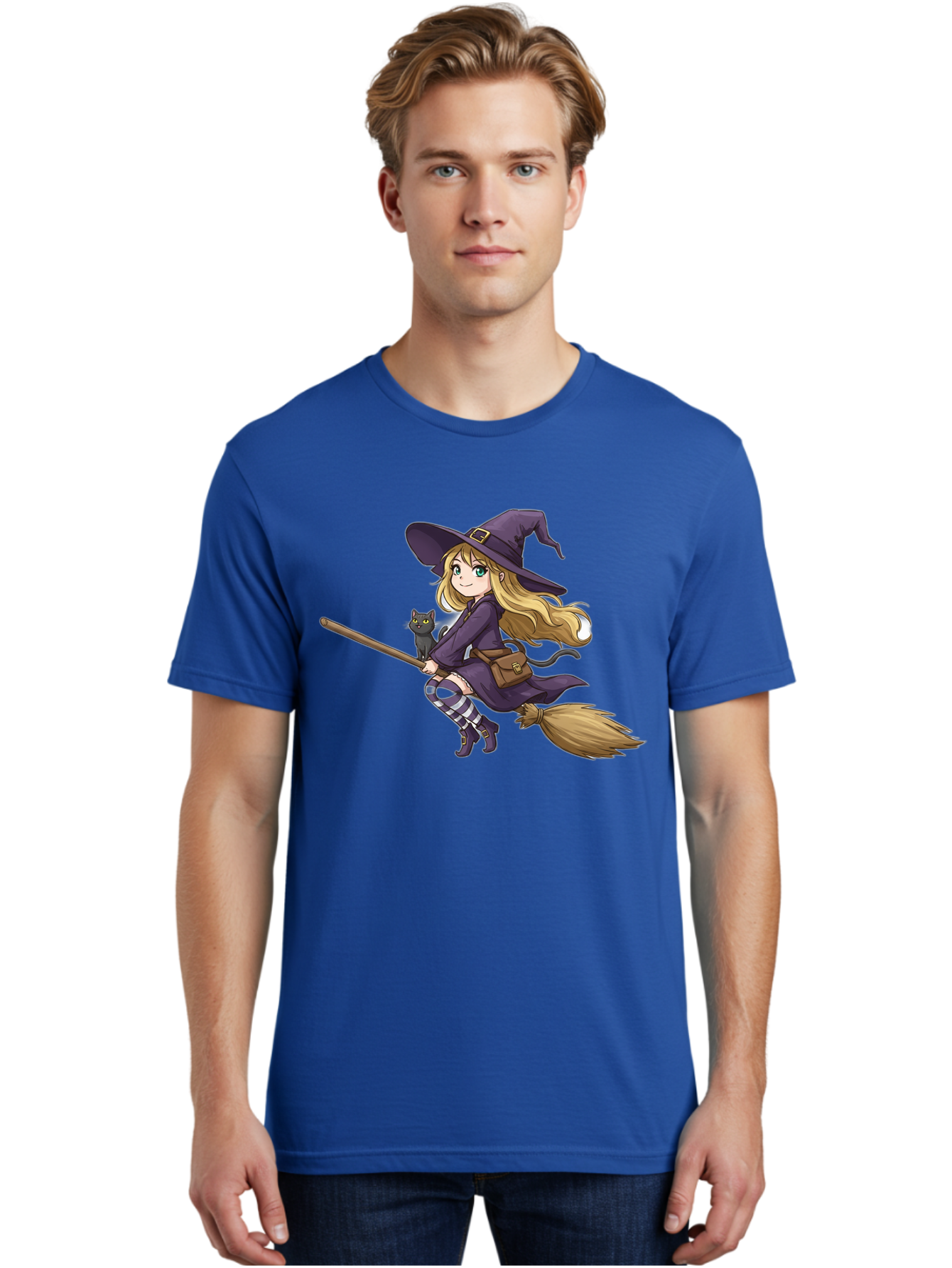 Witch-And-Cat-On-Broomstick Men'S Graphic Tee, 100% Cotton, Comfortable Casual Summer Wear, Machine Washable, Vintage Camera, Old Camera, Antique Camera, Black Camera, Classic Photography, Photography Equipment, Nostalgic Device, Film Camera, Bal617 28