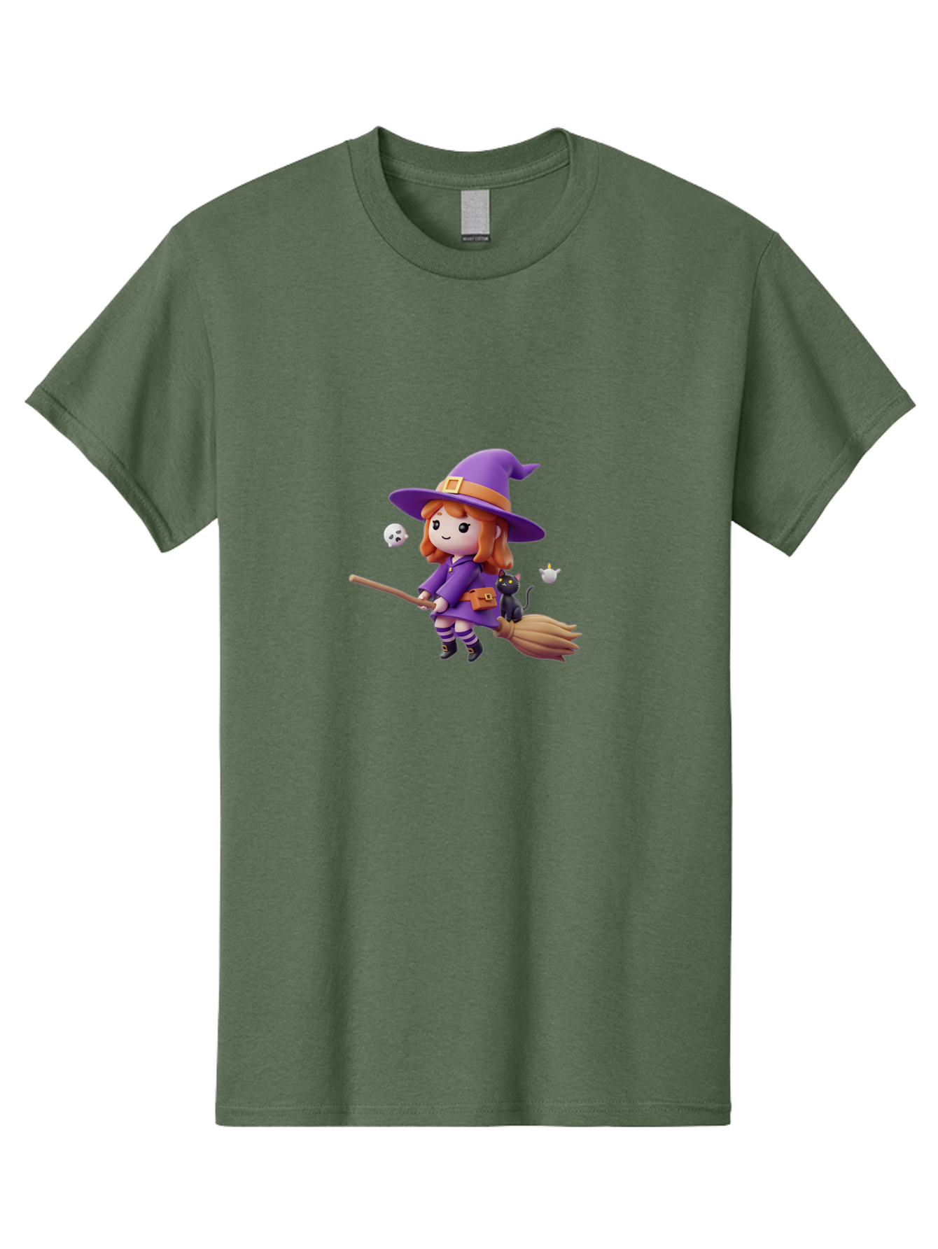 Witch-Flying-On-Broomstick-1 Men'S Graphic Tee, 100% Cotton, Comfortable Casual Summer Wear, Machine Washable, Vintage Camera, Old Camera, Antique Camera, Black Camera, Classic Photography, Photography Equipment, Nostalgic Device, Film Camera, Bal619
