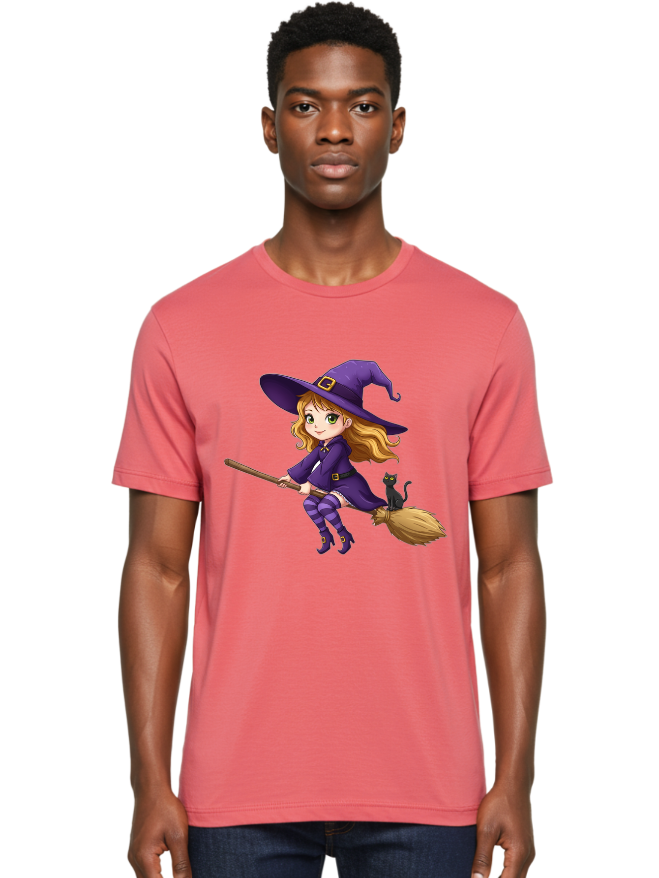 Witch-Flying Men'S Graphic Tee, 100% Cotton, Comfortable Casual Summer Wear, Machine Washable, Vintage Camera, Old Camera, Antique Camera, Black Camera, Classic Photography, Photography Equipment, Nostalgic Device, Film Camera, Camera Art Bal624 29