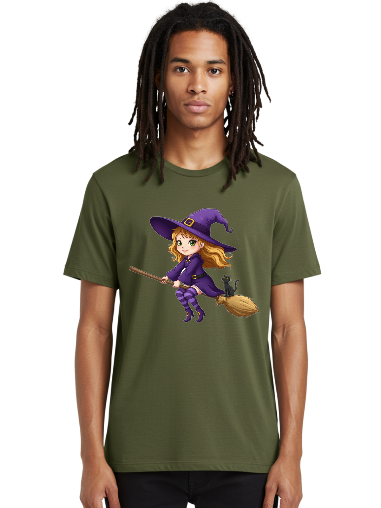Witch-Flying Men'S Graphic Tee, 100% Cotton, Comfortable Casual Summer Wear, Machine Washable, Vintage Camera, Old Camera, Antique Camera, Black Camera, Classic Photography, Photography Equipment, Nostalgic Device, Film Camera, Camera Art Bal624 21