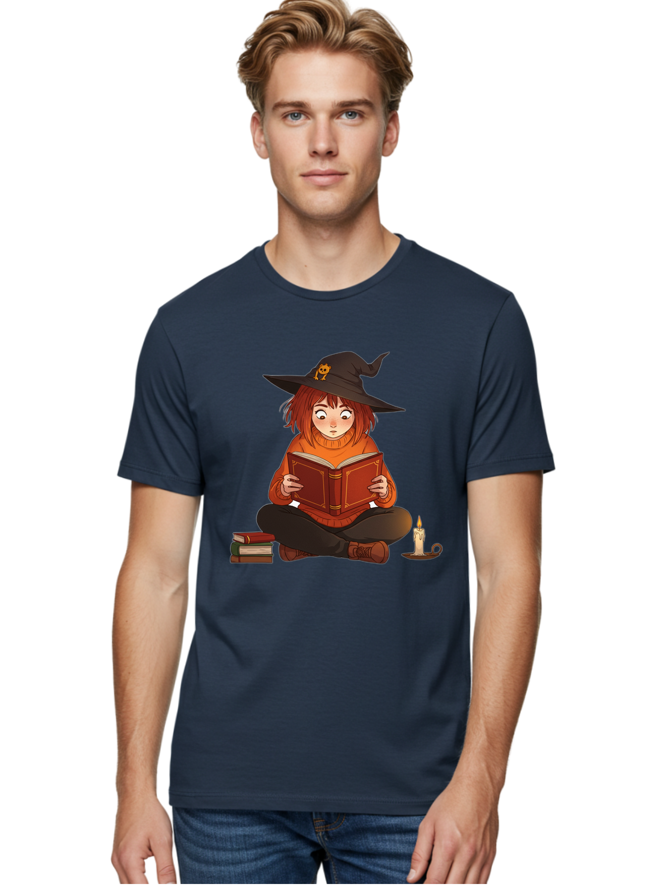 Witch-Reading-Book Men'S Graphic Tee, 100% Cotton, Comfortable Casual Summer Wear, Machine Washable, Vintage Camera, Old Camera, Antique Camera, Black Camera, Classic Photography, Photography Equipment, Nostalgic Device, Film Camera, Bal625 21