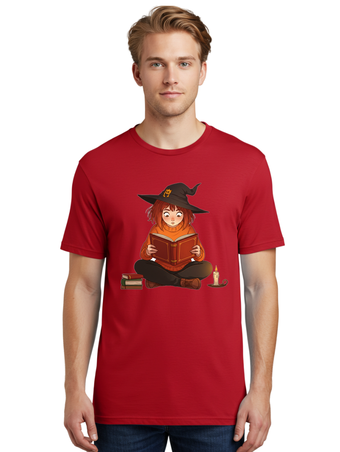 Witch-Reading-Book Men'S Graphic Tee, 100% Cotton, Comfortable Casual Summer Wear, Machine Washable, Vintage Camera, Old Camera, Antique Camera, Black Camera, Classic Photography, Photography Equipment, Nostalgic Device, Film Camera, Bal625 20