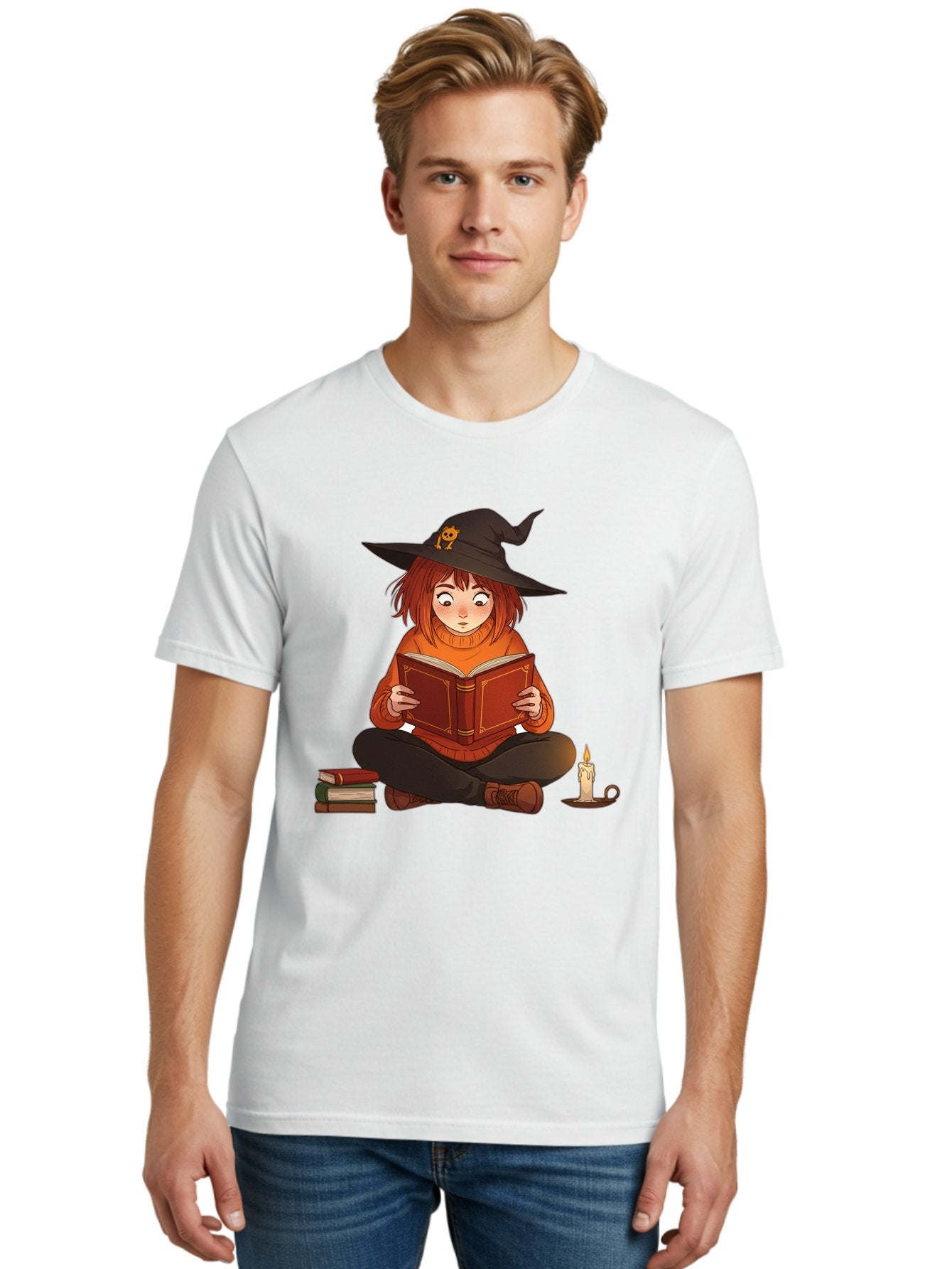 Witch-Reading-Book Men'S Graphic Tee, 100% Cotton, Comfortable Casual Summer Wear, Machine Washable, Vintage Camera, Old Camera, Antique Camera, Black Camera, Classic Photography, Photography Equipment, Nostalgic Device, Film Camera, Bal625 24