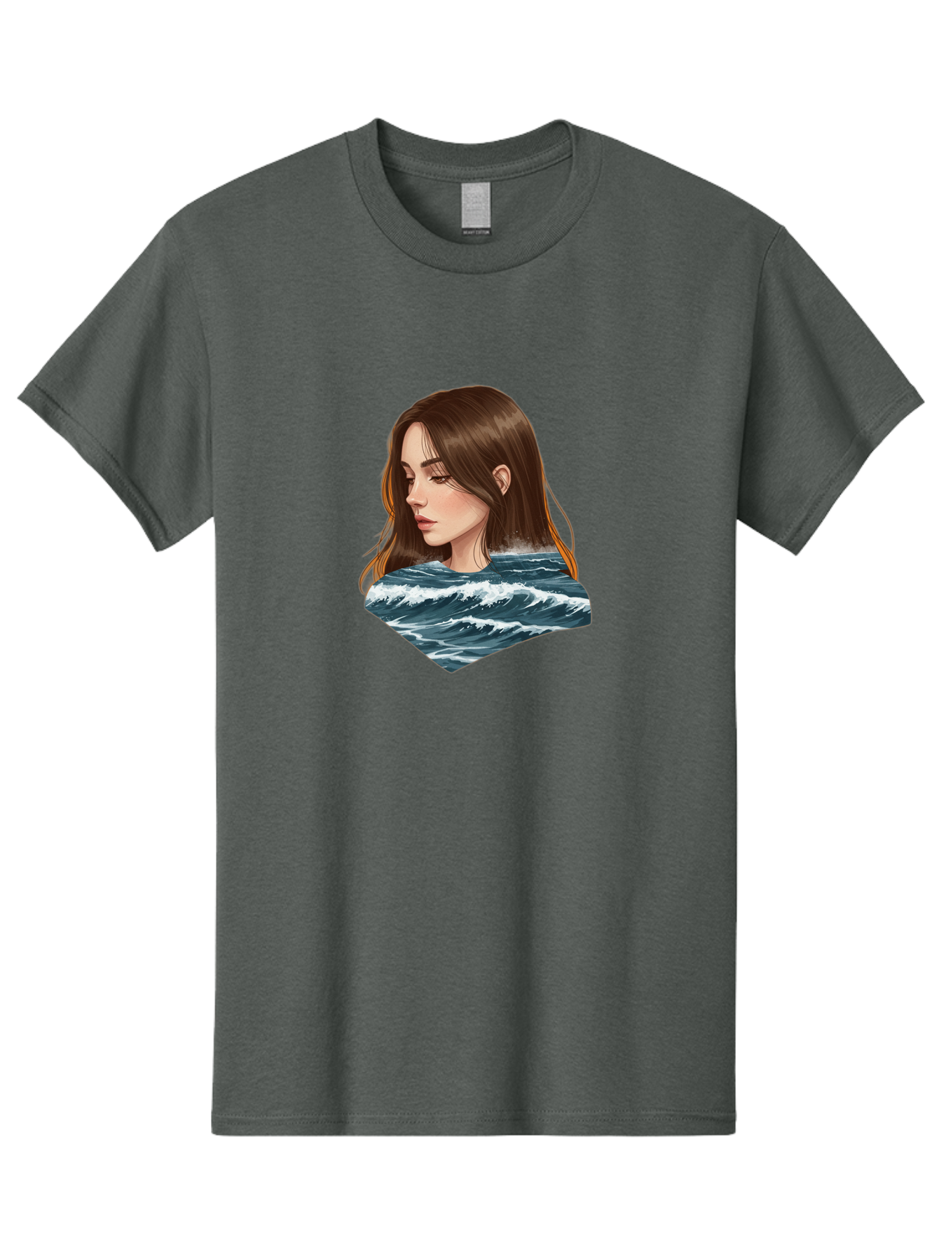 Woman-Emerging-From-Waves Men'S Graphic Tee, 100% Cotton, Comfortable Casual Summer Wear, Machine Washable, Vintage Camera, Old Camera, Antique Camera, Black Camera, Classic Photography, Photography Equipment, Nostalgic Device, Film Camera, Bal627 9