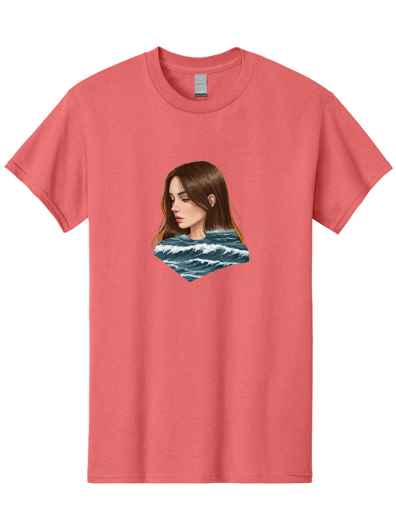 Woman-Emerging-From-Waves Men'S Graphic Tee, 100% Cotton, Comfortable Casual Summer Wear, Machine Washable, Vintage Camera, Old Camera, Antique Camera, Black Camera, Classic Photography, Photography Equipment, Nostalgic Device, Film Camera, Bal627 4