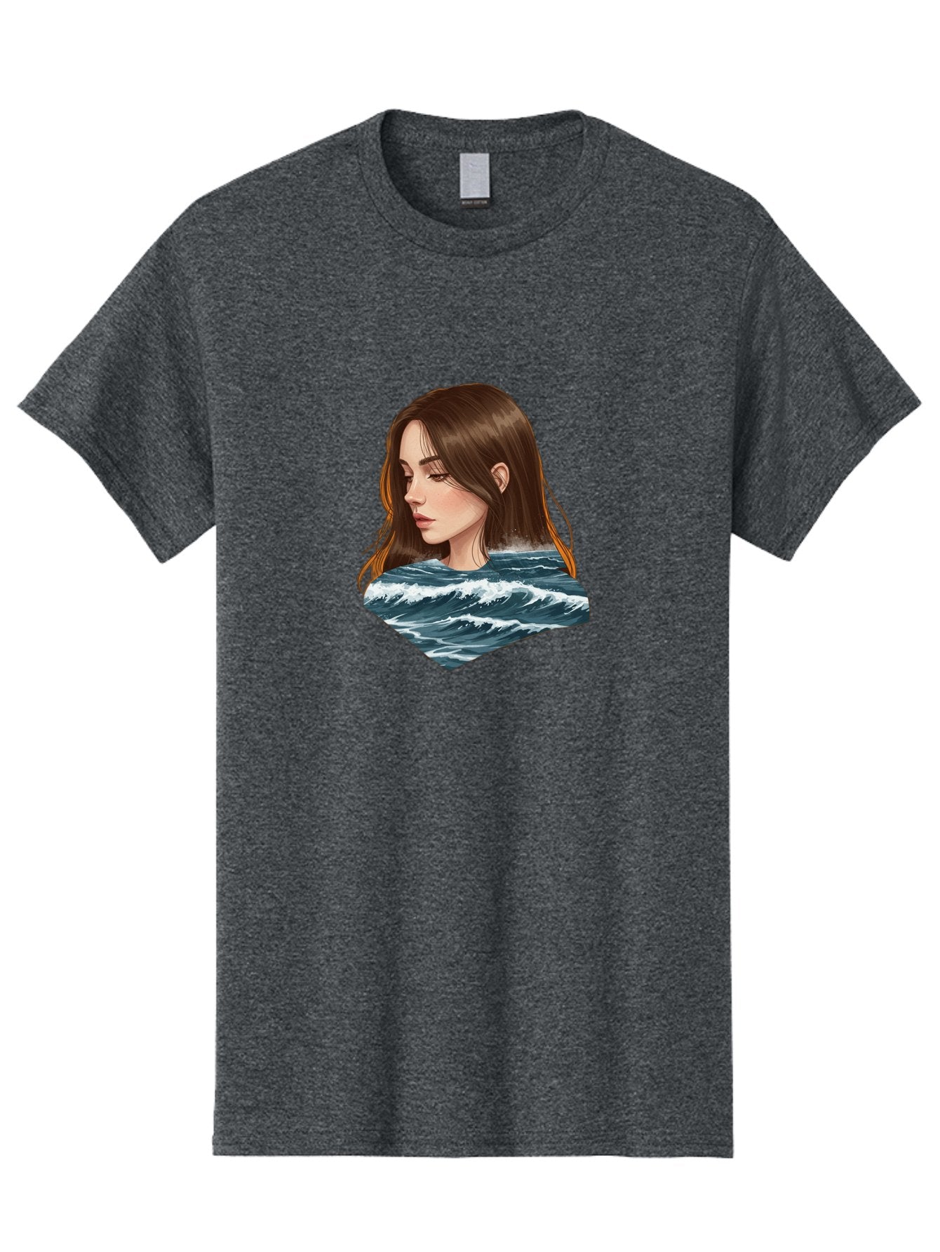 Woman-Emerging-From-Waves Men'S Graphic Tee, 100% Cotton, Comfortable Casual Summer Wear, Machine Washable, Vintage Camera, Old Camera, Antique Camera, Black Camera, Classic Photography, Photography Equipment, Nostalgic Device, Film Camera, Bal627 12