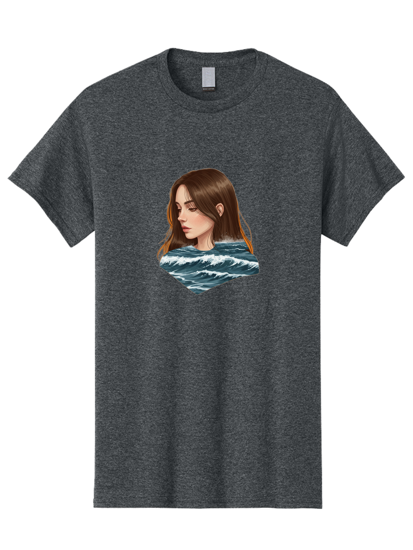 Woman-Emerging-From-Waves Men'S Graphic Tee, 100% Cotton, Comfortable Casual Summer Wear, Machine Washable, Vintage Camera, Old Camera, Antique Camera, Black Camera, Classic Photography, Photography Equipment, Nostalgic Device, Film Camera, Bal627 3