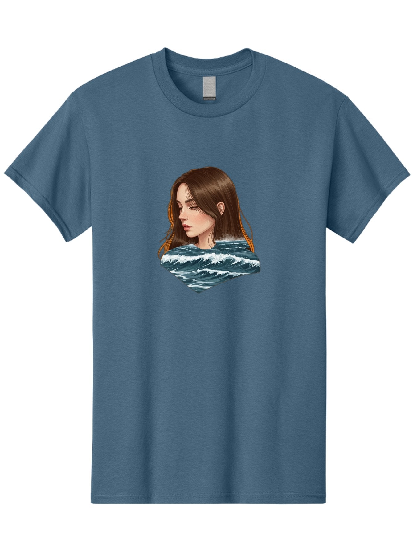 Woman-Emerging-From-Waves Men'S Graphic Tee, 100% Cotton, Comfortable Casual Summer Wear, Machine Washable, Vintage Camera, Old Camera, Antique Camera, Black Camera, Classic Photography, Photography Equipment, Nostalgic Device, Film Camera, Bal627