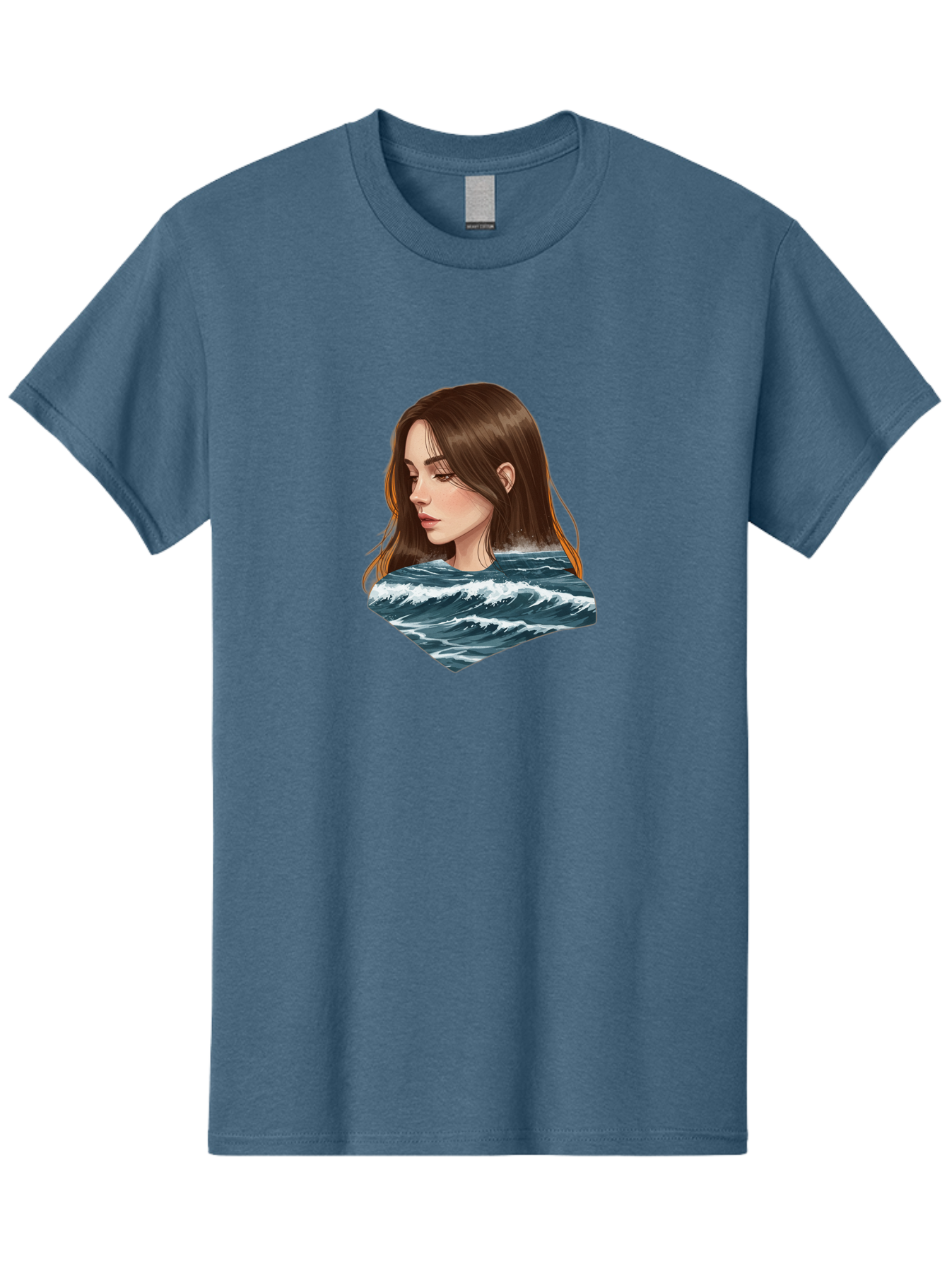 Woman-Emerging-From-Waves Men'S Graphic Tee, 100% Cotton, Comfortable Casual Summer Wear, Machine Washable, Vintage Camera, Old Camera, Antique Camera, Black Camera, Classic Photography, Photography Equipment, Nostalgic Device, Film Camera, Bal627 10