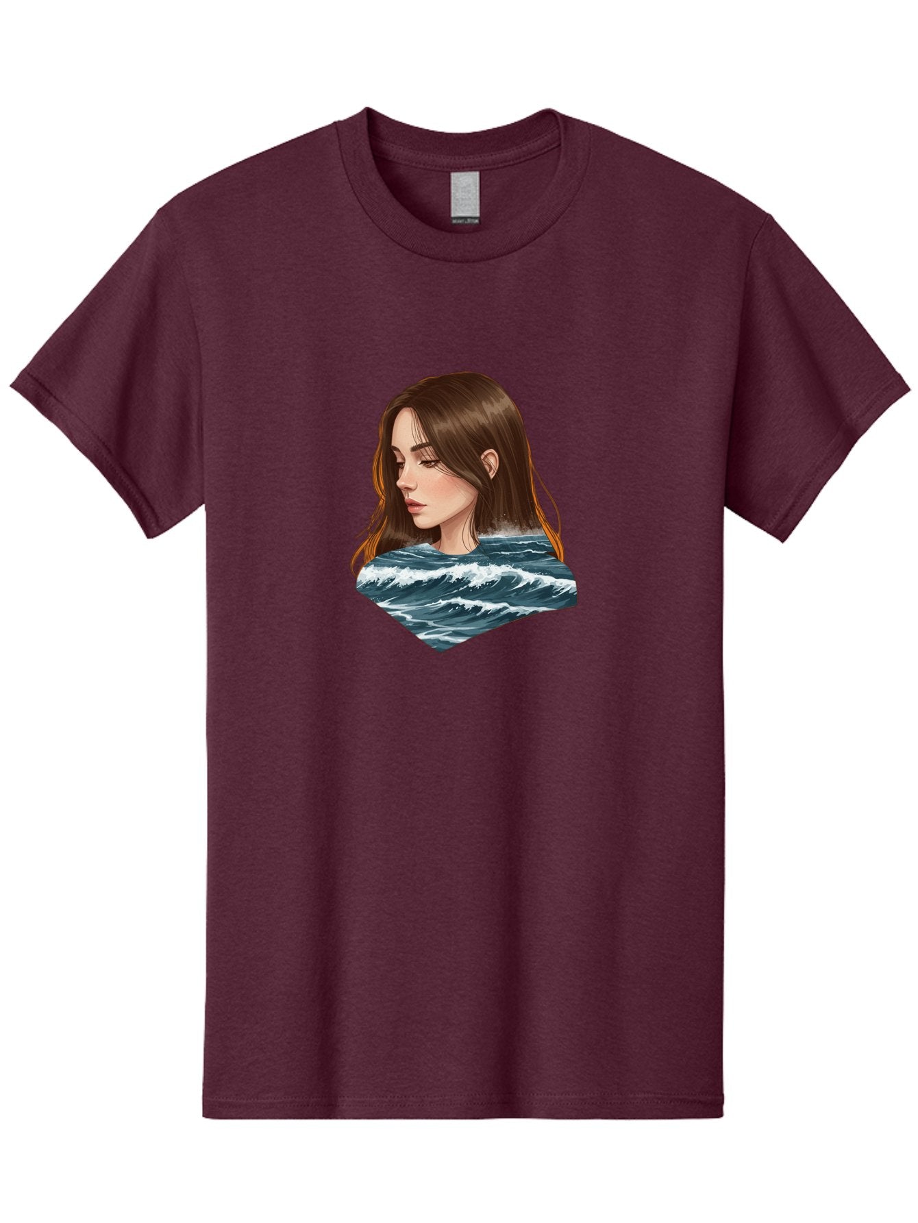Woman-Emerging-From-Waves Men'S Graphic Tee, 100% Cotton, Comfortable Casual Summer Wear, Machine Washable, Vintage Camera, Old Camera, Antique Camera, Black Camera, Classic Photography, Photography Equipment, Nostalgic Device, Film Camera, Bal627 10