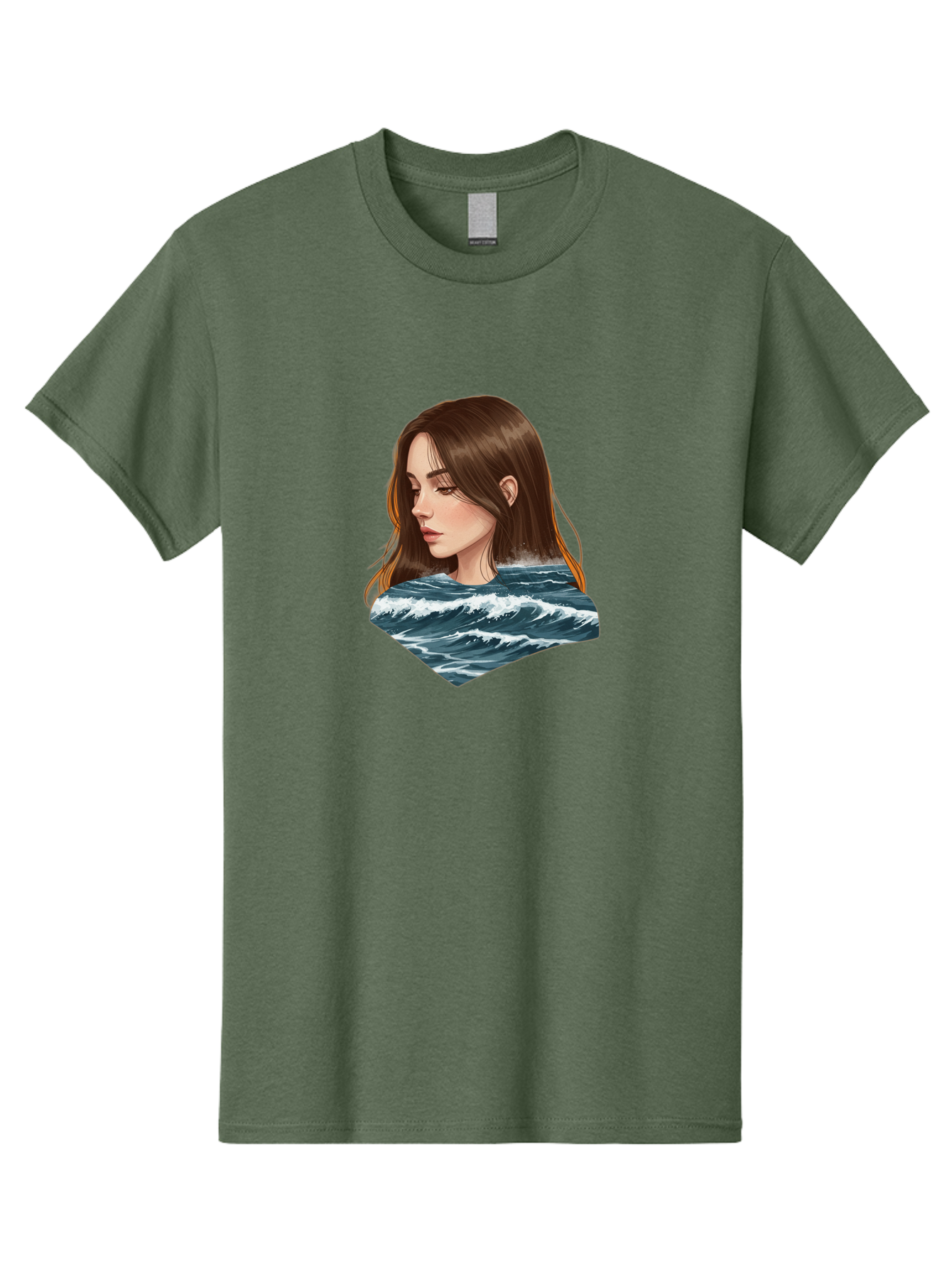 Woman-Emerging-From-Waves Men'S Graphic Tee, 100% Cotton, Comfortable Casual Summer Wear, Machine Washable, Vintage Camera, Old Camera, Antique Camera, Black Camera, Classic Photography, Photography Equipment, Nostalgic Device, Film Camera, Bal627 12