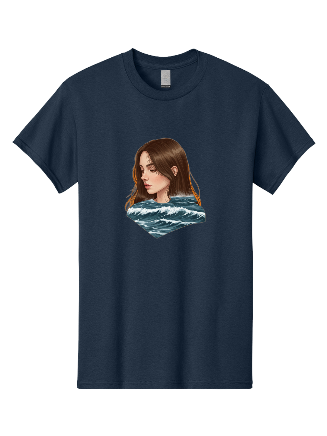 Woman-Emerging-From-Waves Men'S Graphic Tee, 100% Cotton, Comfortable Casual Summer Wear, Machine Washable, Vintage Camera, Old Camera, Antique Camera, Black Camera, Classic Photography, Photography Equipment, Nostalgic Device, Film Camera, Bal627 11