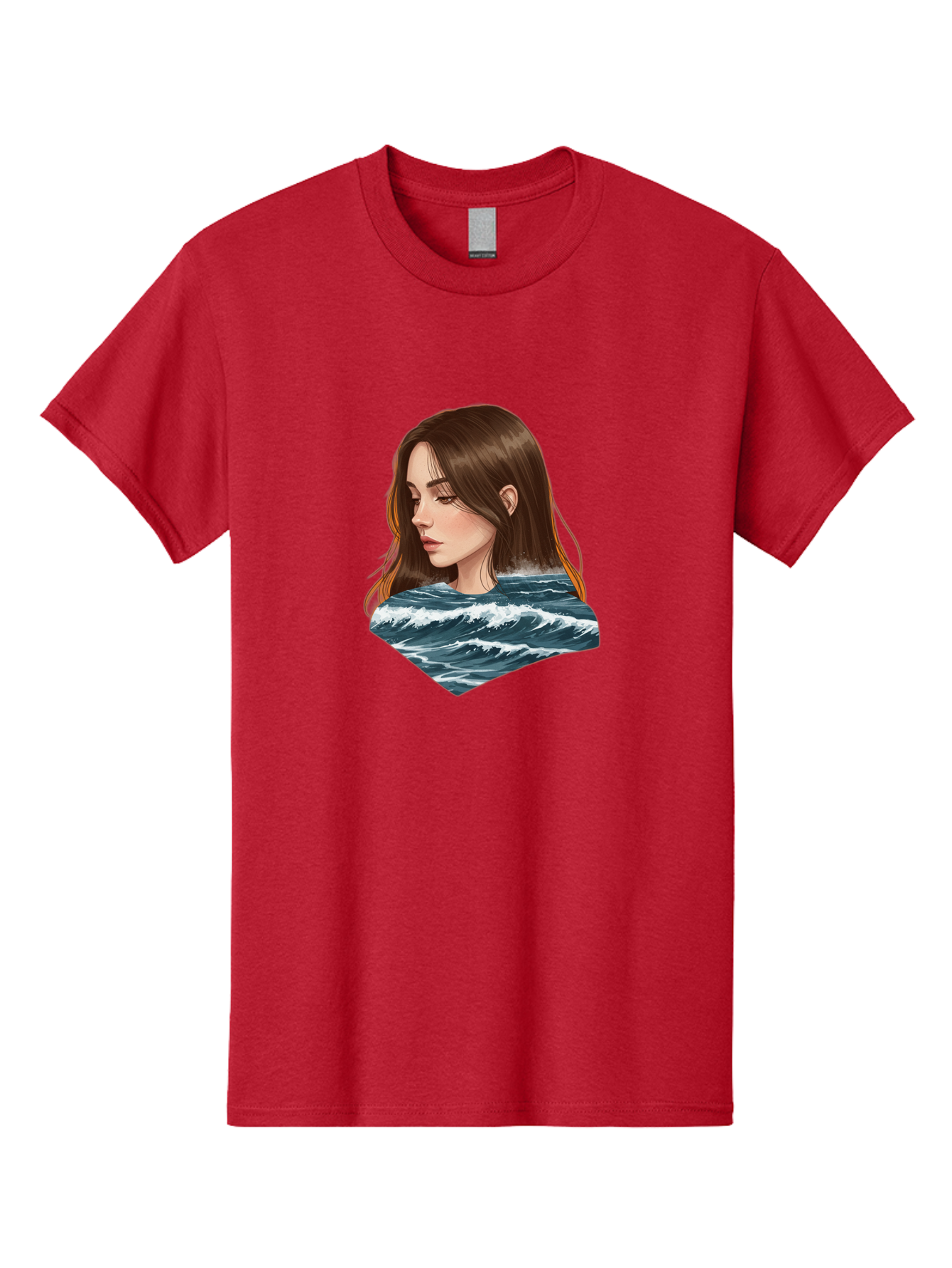 Woman-Emerging-From-Waves Men'S Graphic Tee, 100% Cotton, Comfortable Casual Summer Wear, Machine Washable, Vintage Camera, Old Camera, Antique Camera, Black Camera, Classic Photography, Photography Equipment, Nostalgic Device, Film Camera, Bal627 8