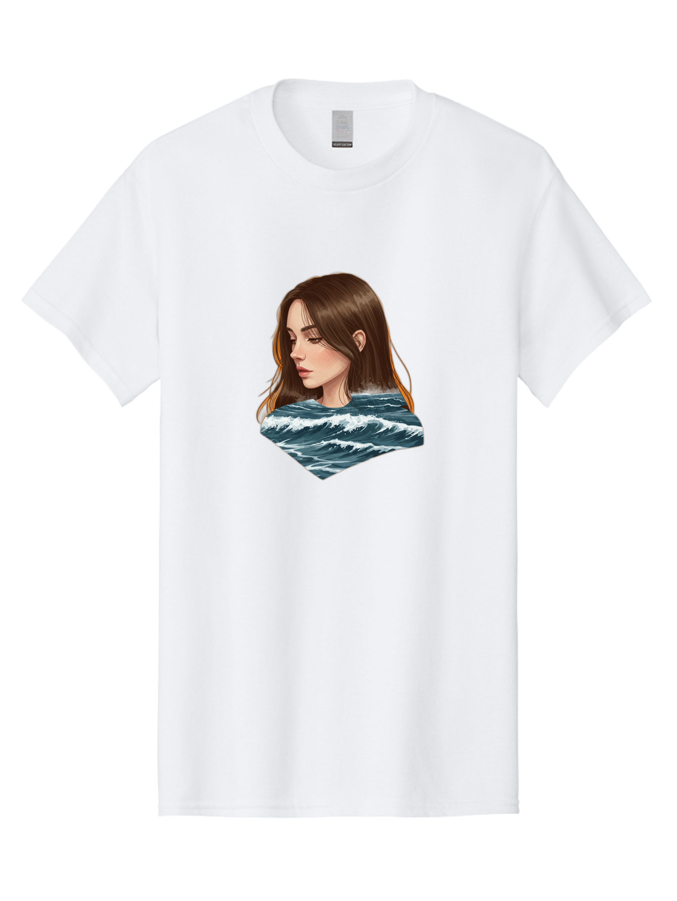 Woman-Emerging-From-Waves Men'S Graphic Tee, 100% Cotton, Comfortable Casual Summer Wear, Machine Washable, Vintage Camera, Old Camera, Antique Camera, Black Camera, Classic Photography, Photography Equipment, Nostalgic Device, Film Camera, Bal627 7