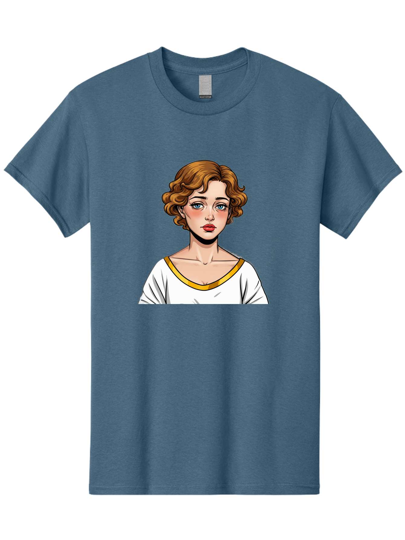 Woman-Portrait-1 Men'S Graphic Tee, 100% Cotton, Comfortable Casual Summer Wear, Machine Washable, Vintage Camera, Old Camera, Antique Camera, Black Camera, Classic Photography, Photography Equipment, Nostalgic Device, Film Camera, Camera Art Bal628 9