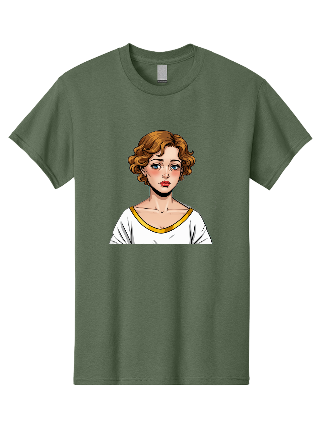 Woman-Portrait-1 Men'S Graphic Tee, 100% Cotton, Comfortable Casual Summer Wear, Machine Washable, Vintage Camera, Old Camera, Antique Camera, Black Camera, Classic Photography, Photography Equipment, Nostalgic Device, Film Camera, Camera Art Bal628 11