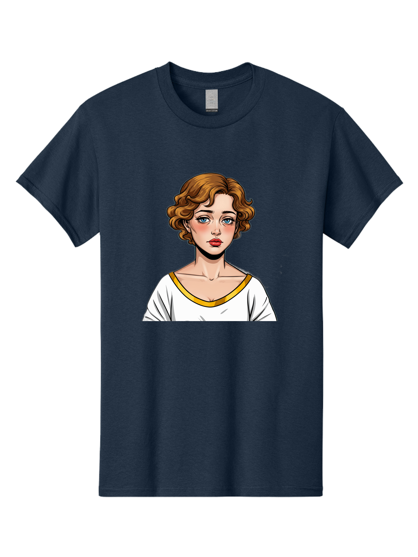 Woman-Portrait-1 Men'S Graphic Tee, 100% Cotton, Comfortable Casual Summer Wear, Machine Washable, Vintage Camera, Old Camera, Antique Camera, Black Camera, Classic Photography, Photography Equipment, Nostalgic Device, Film Camera, Camera Art Bal628 8