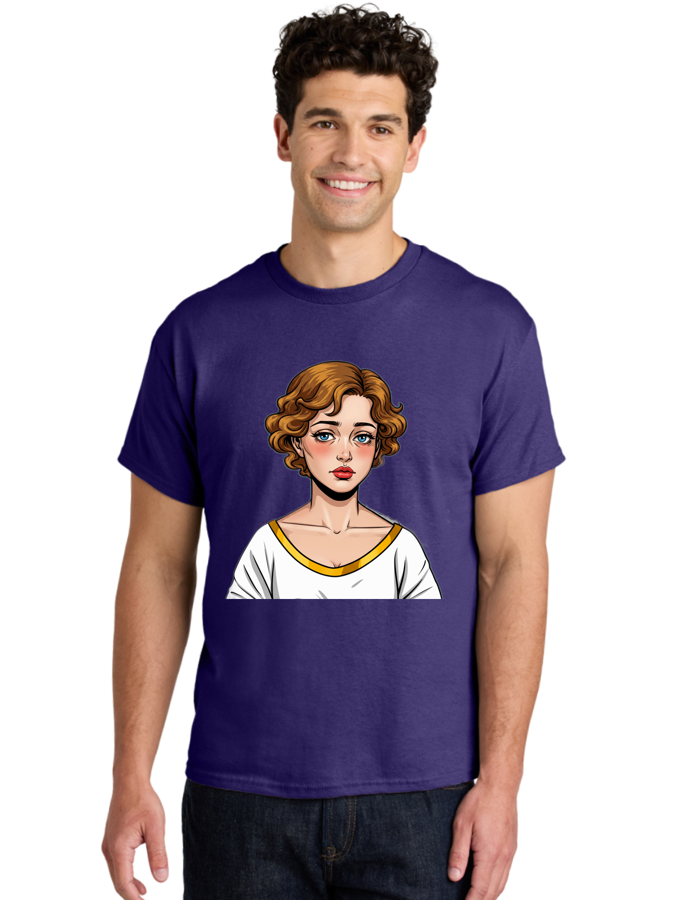 Woman-Portrait-1 Men'S Graphic Tee, 100% Cotton, Comfortable Casual Summer Wear, Machine Washable, Vintage Camera, Old Camera, Antique Camera, Black Camera, Classic Photography, Photography Equipment, Nostalgic Device, Film Camera, Camera Art Bal628 21