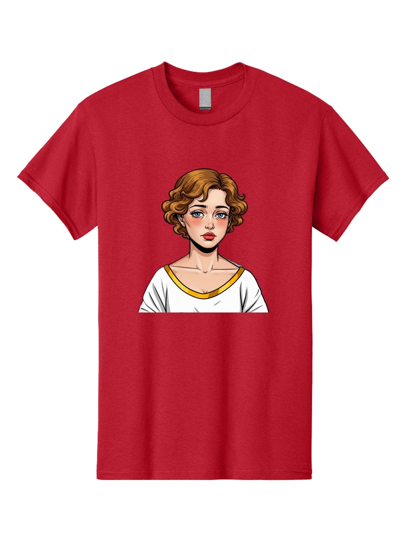 Woman-Portrait-1 Men'S Graphic Tee, 100% Cotton, Comfortable Casual Summer Wear, Machine Washable, Vintage Camera, Old Camera, Antique Camera, Black Camera, Classic Photography, Photography Equipment, Nostalgic Device, Film Camera, Camera Art Bal628 13