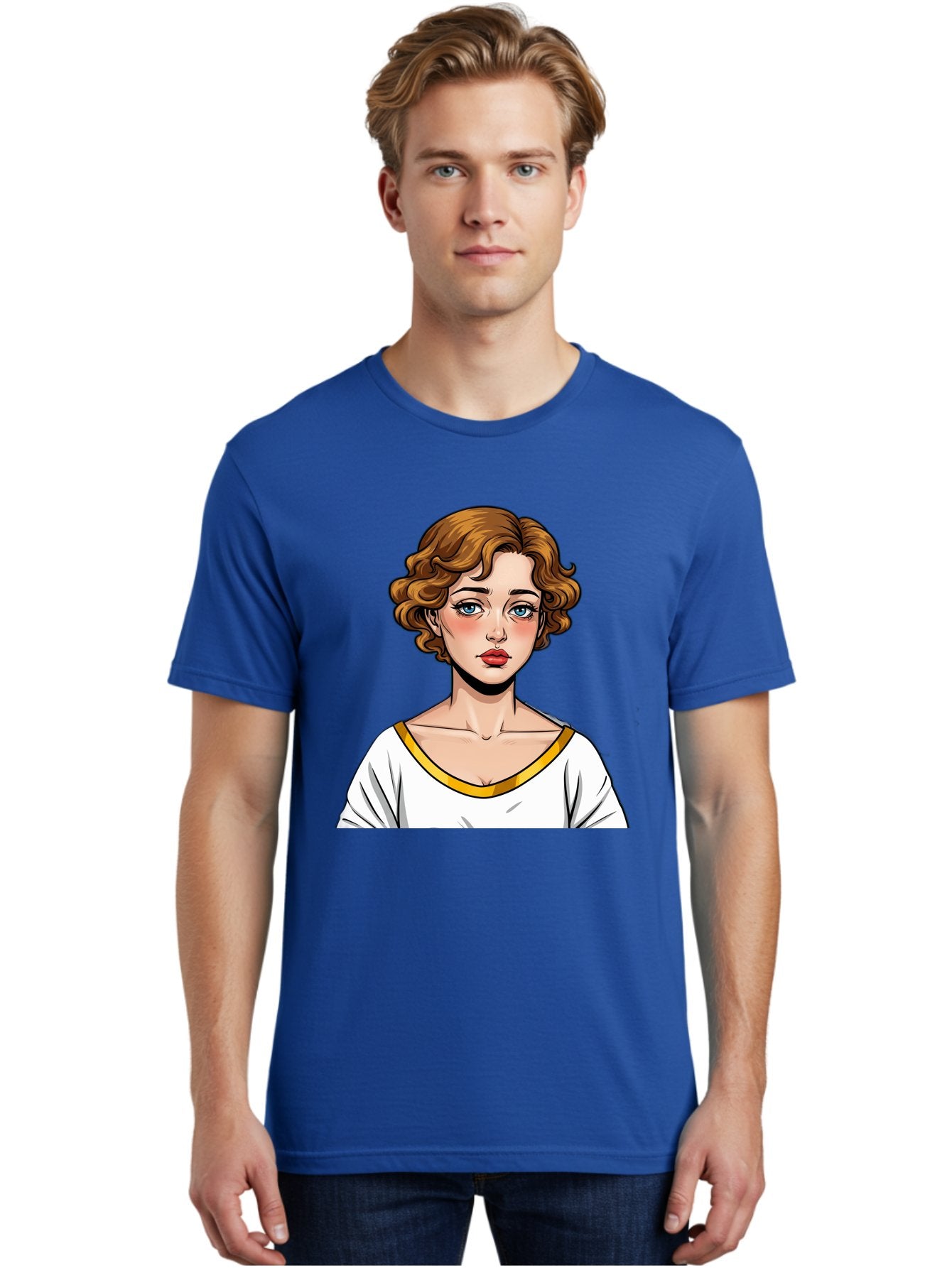 Woman-Portrait-1 Men'S Graphic Tee, 100% Cotton, Comfortable Casual Summer Wear, Machine Washable, Vintage Camera, Old Camera, Antique Camera, Black Camera, Classic Photography, Photography Equipment, Nostalgic Device, Film Camera, Camera Art Bal628 30