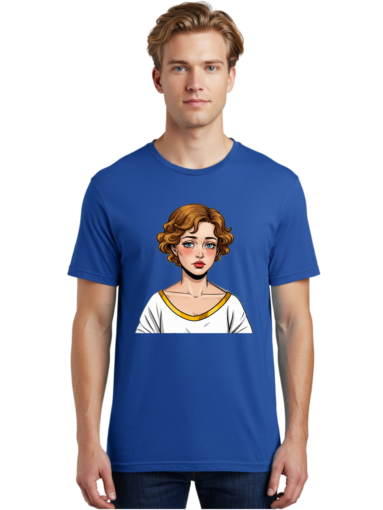 Woman-Portrait-1 Men'S Graphic Tee, 100% Cotton, Comfortable Casual Summer Wear, Machine Washable, Vintage Camera, Old Camera, Antique Camera, Black Camera, Classic Photography, Photography Equipment, Nostalgic Device, Film Camera, Camera Art Bal628 16
