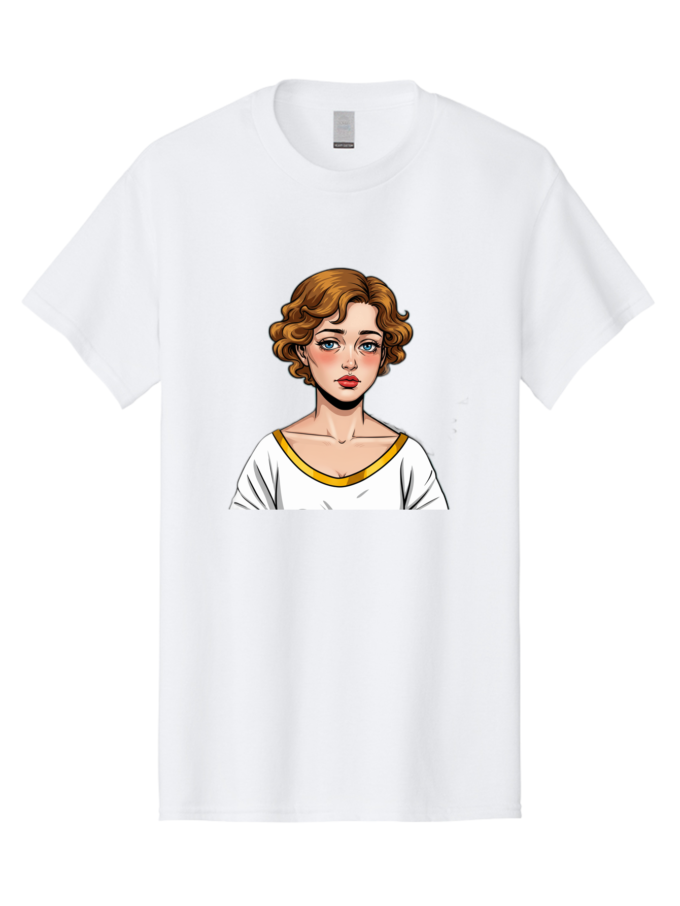 Woman-Portrait-1 Men'S Graphic Tee, 100% Cotton, Comfortable Casual Summer Wear, Machine Washable, Vintage Camera, Old Camera, Antique Camera, Black Camera, Classic Photography, Photography Equipment, Nostalgic Device, Film Camera, Camera Art Bal628 12