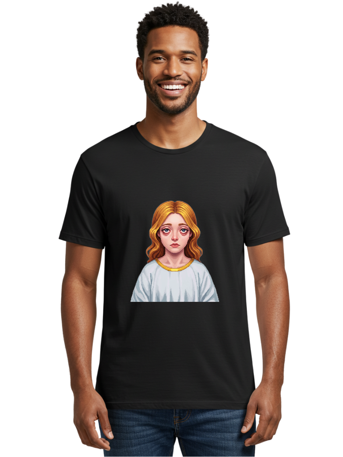 Woman-Portrait Men'S Graphic Tee, 100% Cotton, Comfortable Casual Summer Wear, Machine Washable, Vintage Camera, Old Camera, Antique Camera, Black Camera, Classic Photography, Photography Equipment, Nostalgic Device, Film Camera, Camera Art Bal629 17
