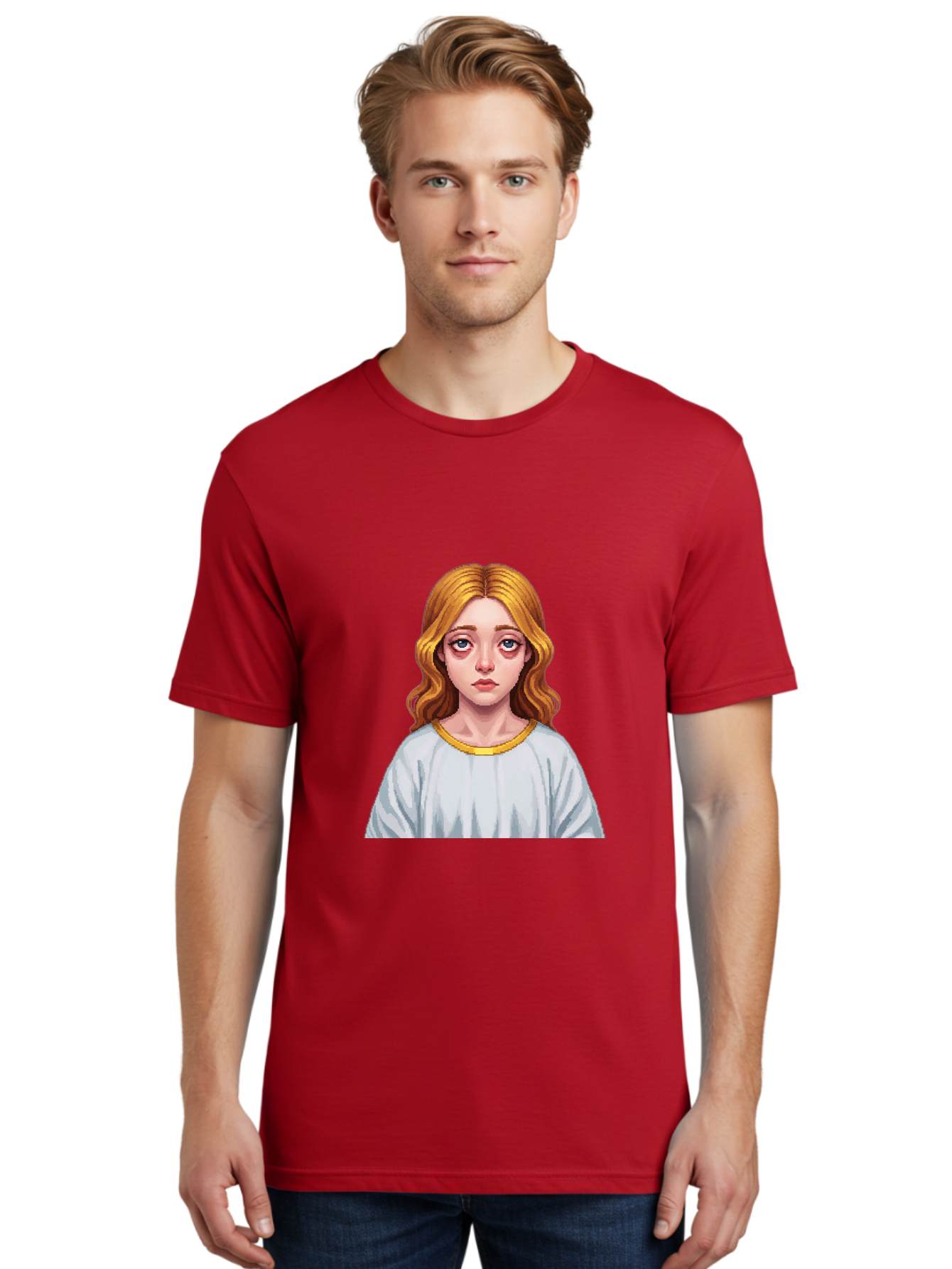 Woman-Portrait Men'S Graphic Tee, 100% Cotton, Comfortable Casual Summer Wear, Machine Washable, Vintage Camera, Old Camera, Antique Camera, Black Camera, Classic Photography, Photography Equipment, Nostalgic Device, Film Camera, Camera Art Bal629 20