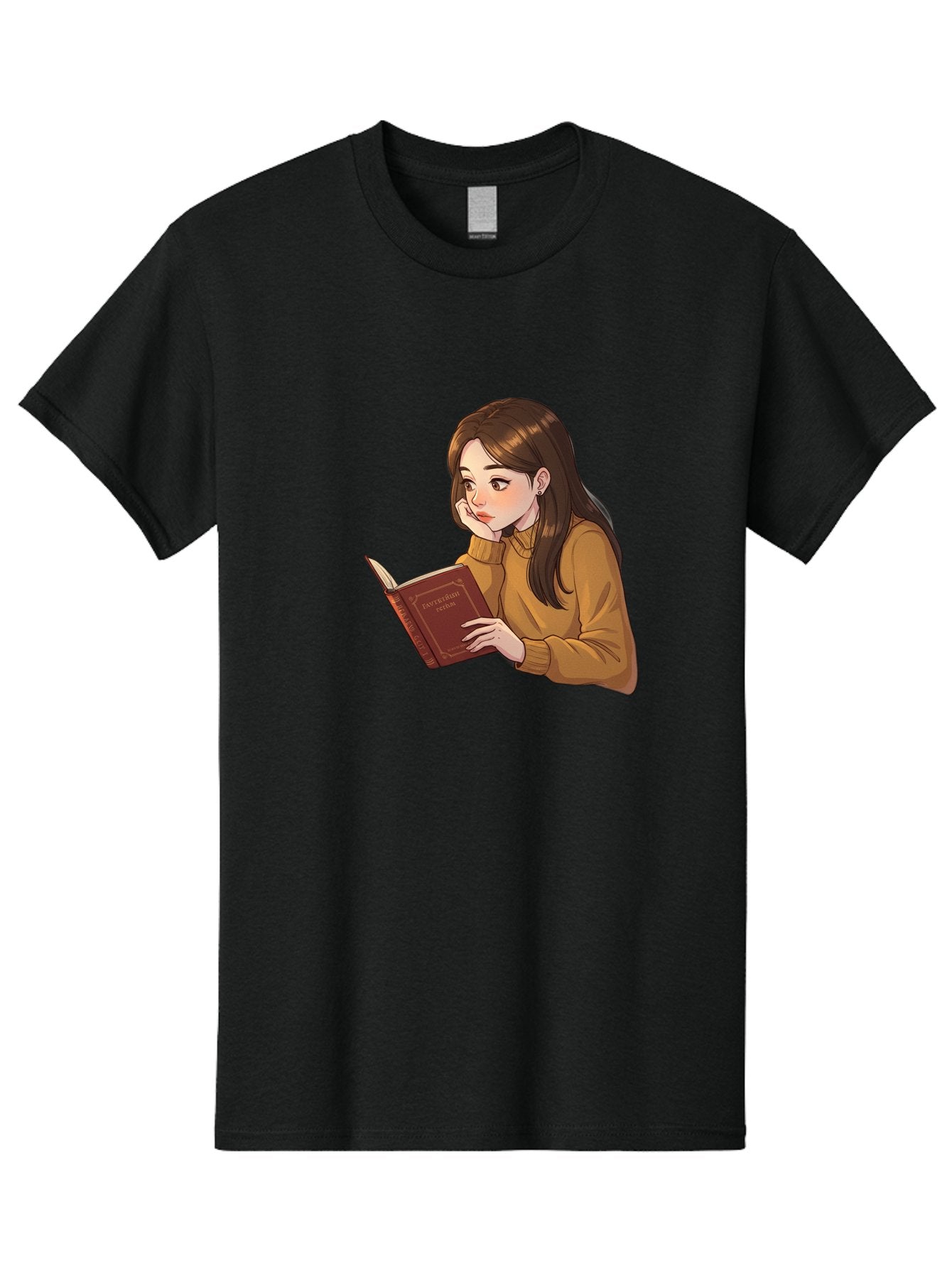 Woman-Reading-Book Men'S Graphic Tee, 100% Cotton, Comfortable Casual Summer Wear, Machine Washable, Vintage Camera, Old Camera, Antique Camera, Black Camera, Classic Photography, Photography Equipment, Nostalgic Device, Film Camera, Bal630 15