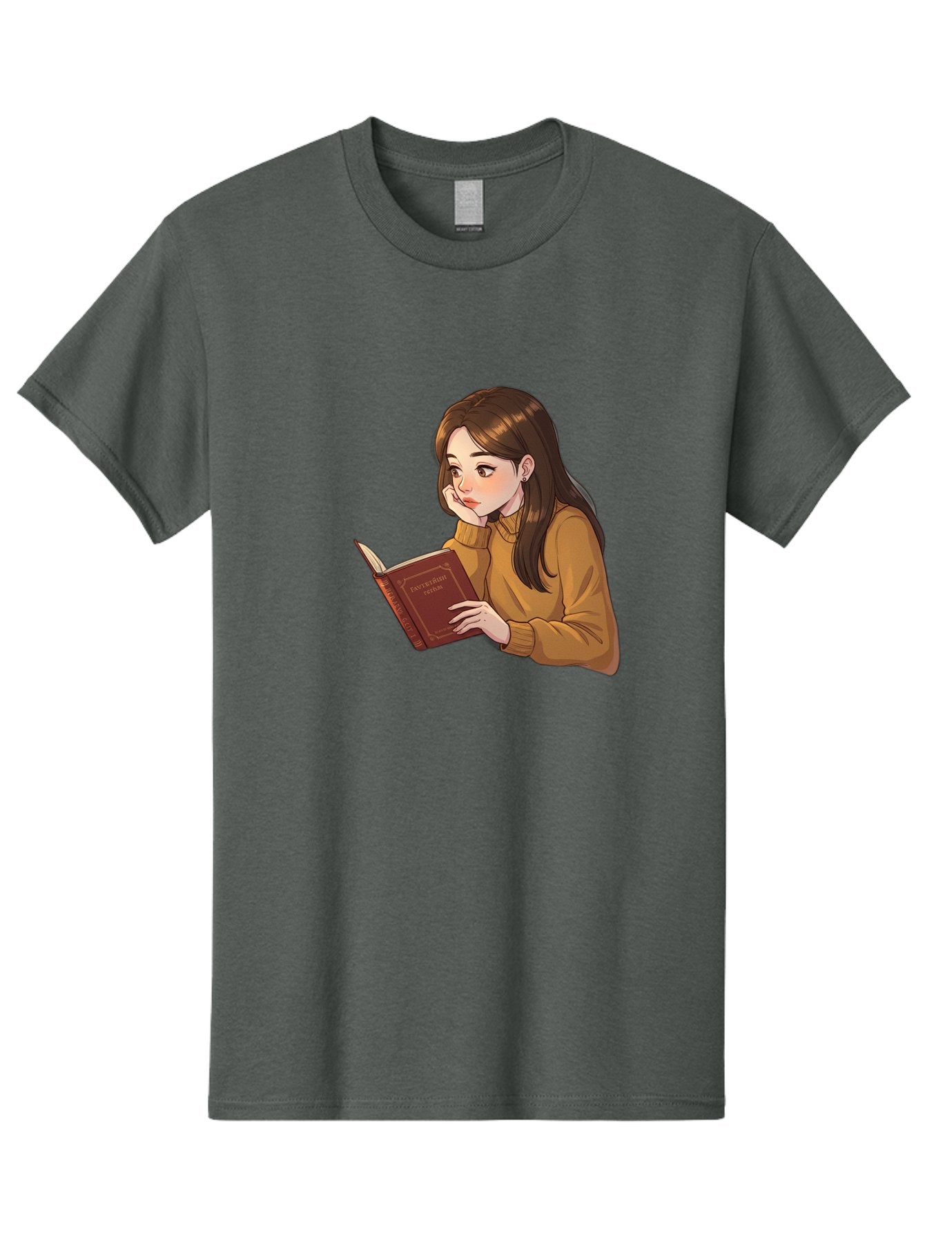 Woman-Reading-Book Men'S Graphic Tee, 100% Cotton, Comfortable Casual Summer Wear, Machine Washable, Vintage Camera, Old Camera, Antique Camera, Black Camera, Classic Photography, Photography Equipment, Nostalgic Device, Film Camera, Bal630 6