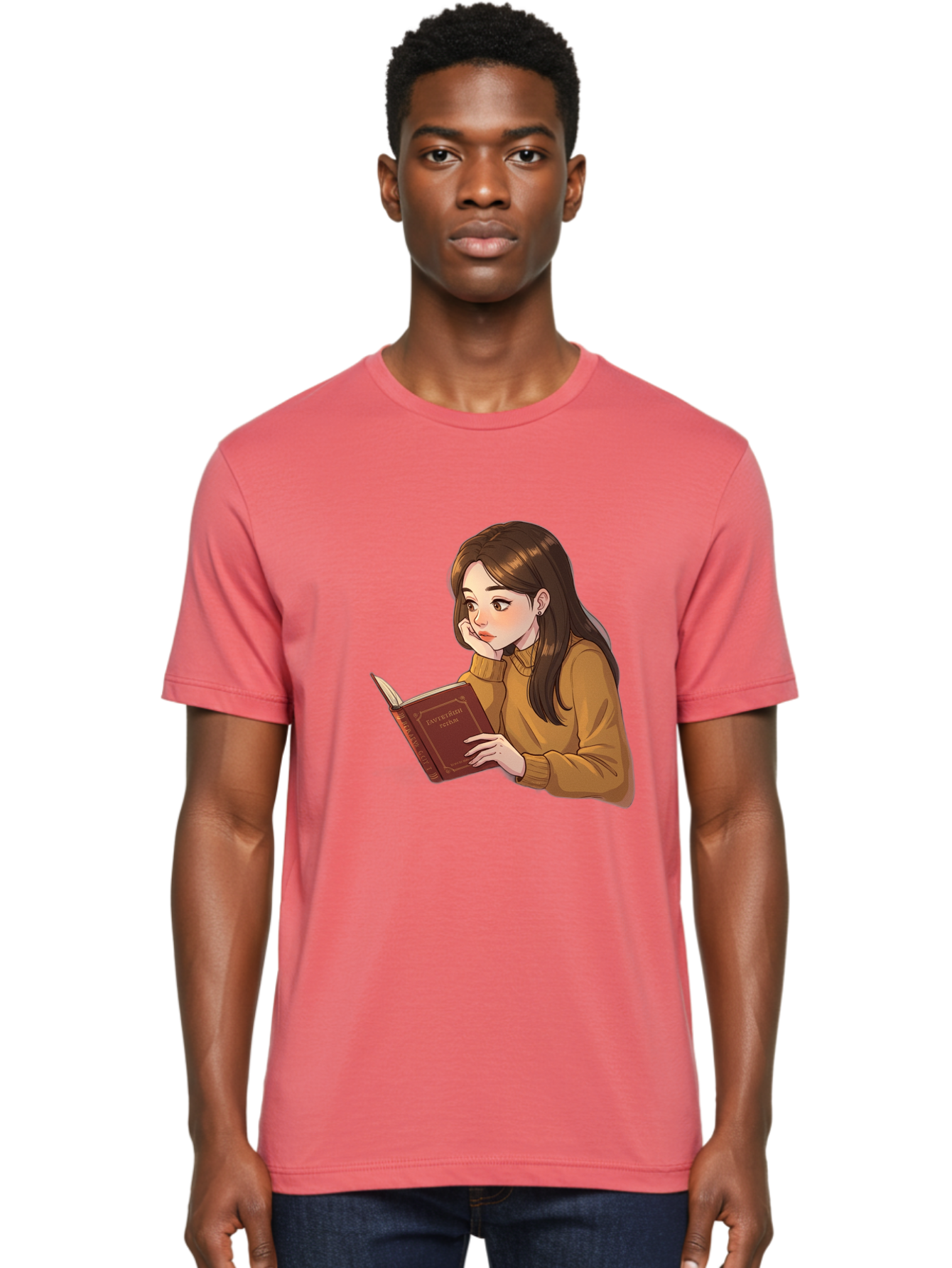 Woman-Reading-Book Men'S Graphic Tee, 100% Cotton, Comfortable Casual Summer Wear, Machine Washable, Vintage Camera, Old Camera, Antique Camera, Black Camera, Classic Photography, Photography Equipment, Nostalgic Device, Film Camera, Bal630 30