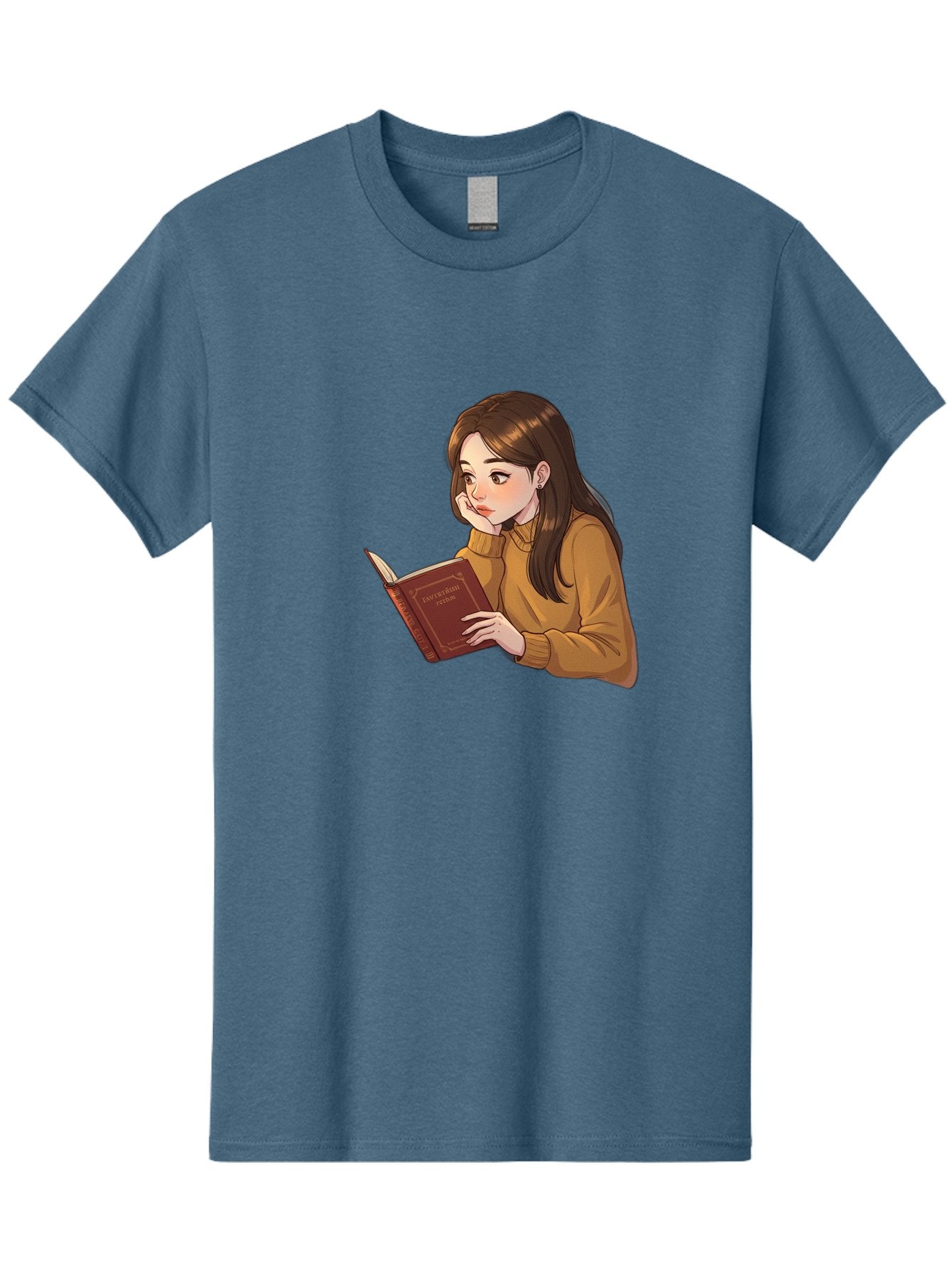 Woman-Reading-Book Men'S Graphic Tee, 100% Cotton, Comfortable Casual Summer Wear, Machine Washable, Vintage Camera, Old Camera, Antique Camera, Black Camera, Classic Photography, Photography Equipment, Nostalgic Device, Film Camera, Bal630