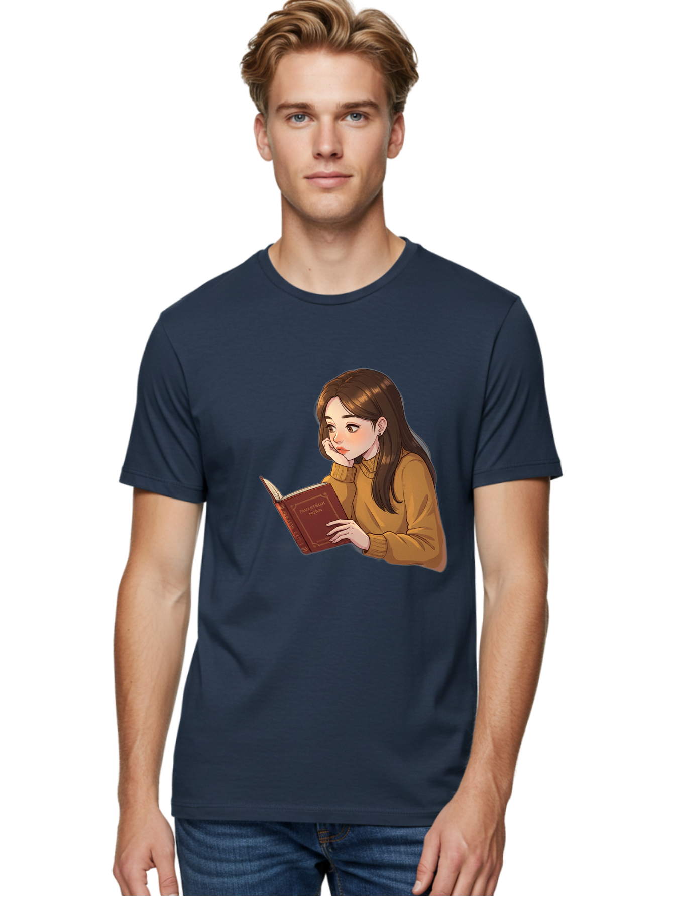 Woman-Reading-Book Men'S Graphic Tee, 100% Cotton, Comfortable Casual Summer Wear, Machine Washable, Vintage Camera, Old Camera, Antique Camera, Black Camera, Classic Photography, Photography Equipment, Nostalgic Device, Film Camera, Bal630 19