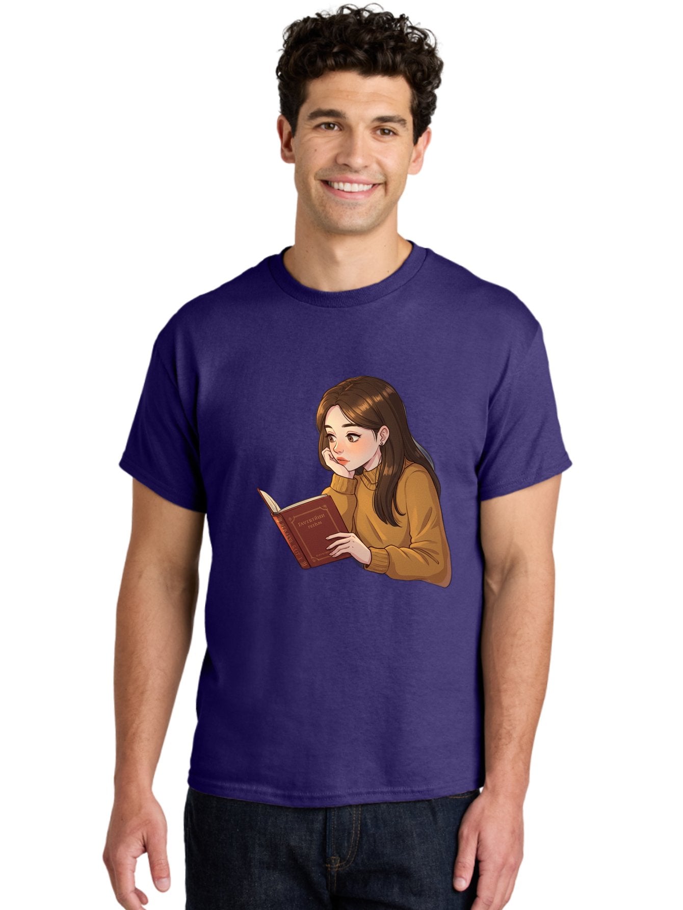 Woman-Reading-Book Men'S Graphic Tee, 100% Cotton, Comfortable Casual Summer Wear, Machine Washable, Vintage Camera, Old Camera, Antique Camera, Black Camera, Classic Photography, Photography Equipment, Nostalgic Device, Film Camera, Bal630 28
