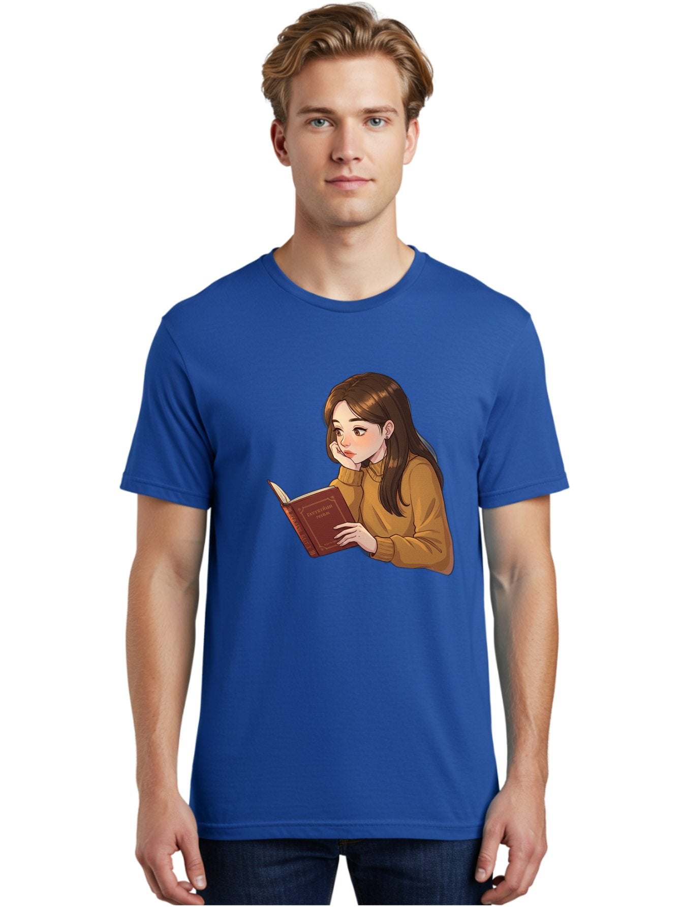 Woman-Reading-Book Men'S Graphic Tee, 100% Cotton, Comfortable Casual Summer Wear, Machine Washable, Vintage Camera, Old Camera, Antique Camera, Black Camera, Classic Photography, Photography Equipment, Nostalgic Device, Film Camera, Bal630 26