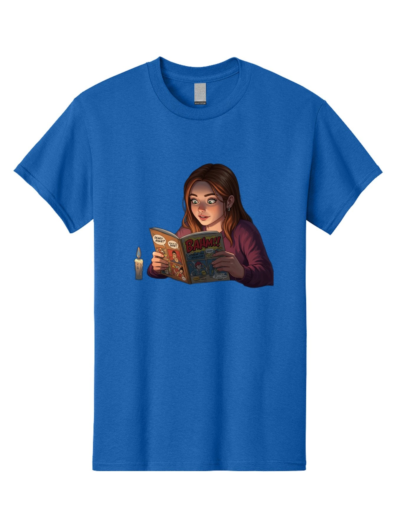 Woman-Reading-Comic Men'S Graphic Tee, 100% Cotton, Comfortable Casual Summer Wear, Machine Washable, Vintage Camera, Old Camera, Antique Camera, Black Camera, Classic Photography, Photography Equipment, Nostalgic Device, Film Camera, Bal631 10