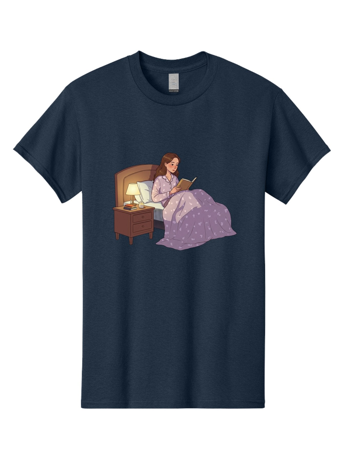 Woman-Reading-In-Bed Men'S Graphic Tee, 100% Cotton, Comfortable Casual Summer Wear, Machine Washable, Vintage Camera, Old Camera, Antique Camera, Black Camera, Classic Photography, Photography Equipment, Nostalgic Device, Film Camera, Bal632 10