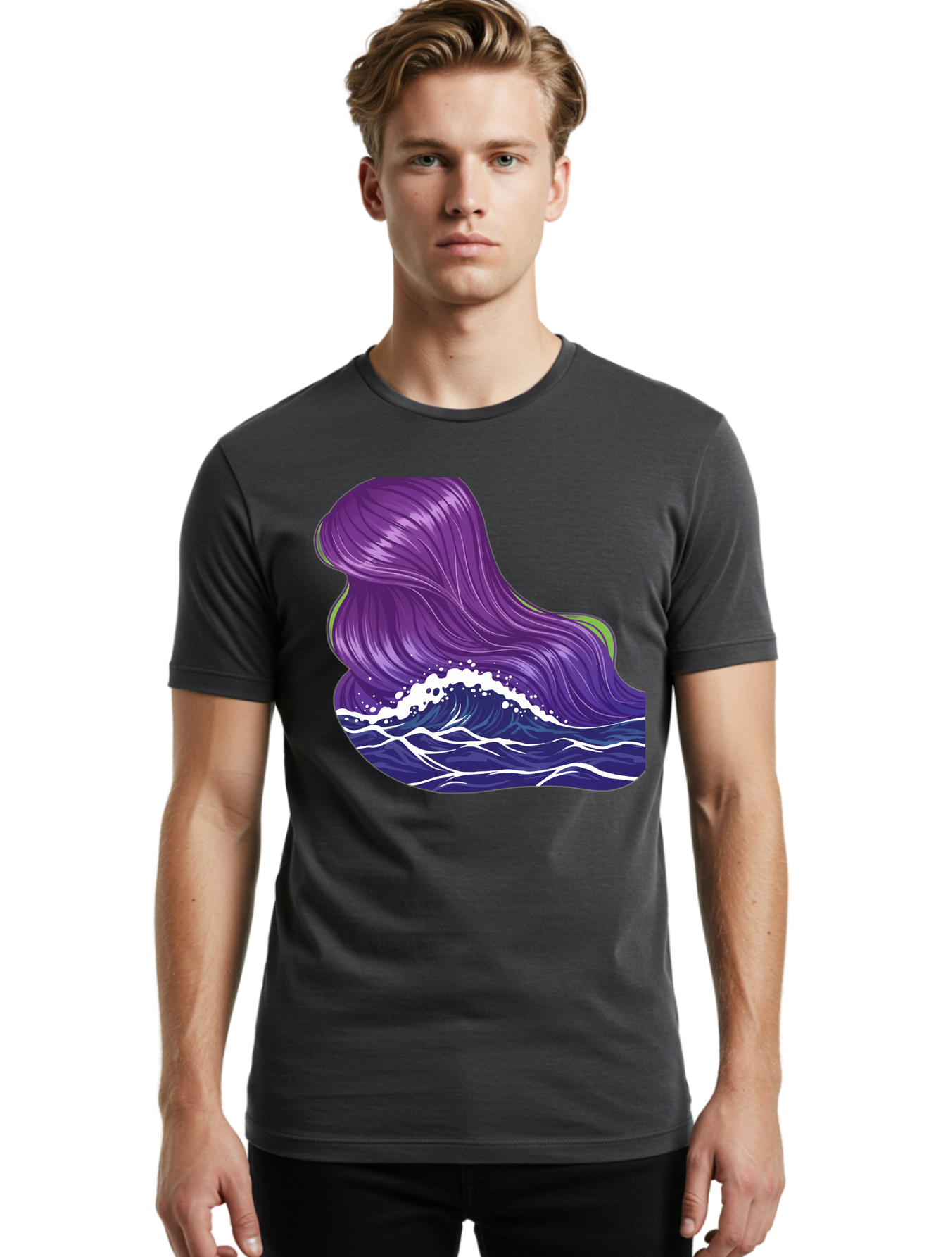 Woman-S-Hair-As-Wave Men'S Graphic Tee, 100% Cotton, Comfortable Casual Summer Wear, Machine Washable, Vintage Camera, Old Camera, Antique Camera, Black Camera, Classic Photography, Photography Equipment, Nostalgic Device, Film Camera, Bal633 21
