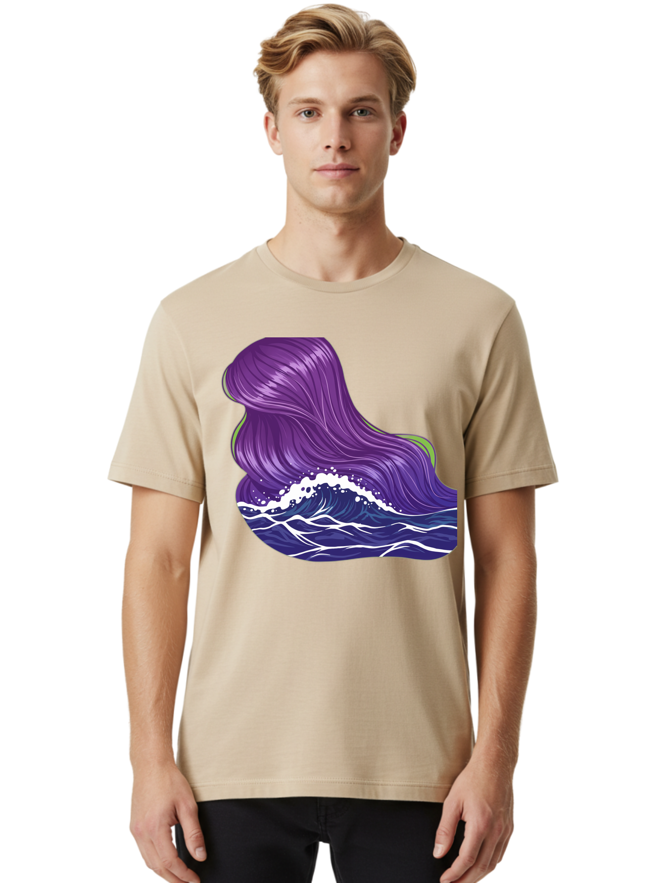 Woman-S-Hair-As-Wave Men'S Graphic Tee, 100% Cotton, Comfortable Casual Summer Wear, Machine Washable, Vintage Camera, Old Camera, Antique Camera, Black Camera, Classic Photography, Photography Equipment, Nostalgic Device, Film Camera, Bal633 30