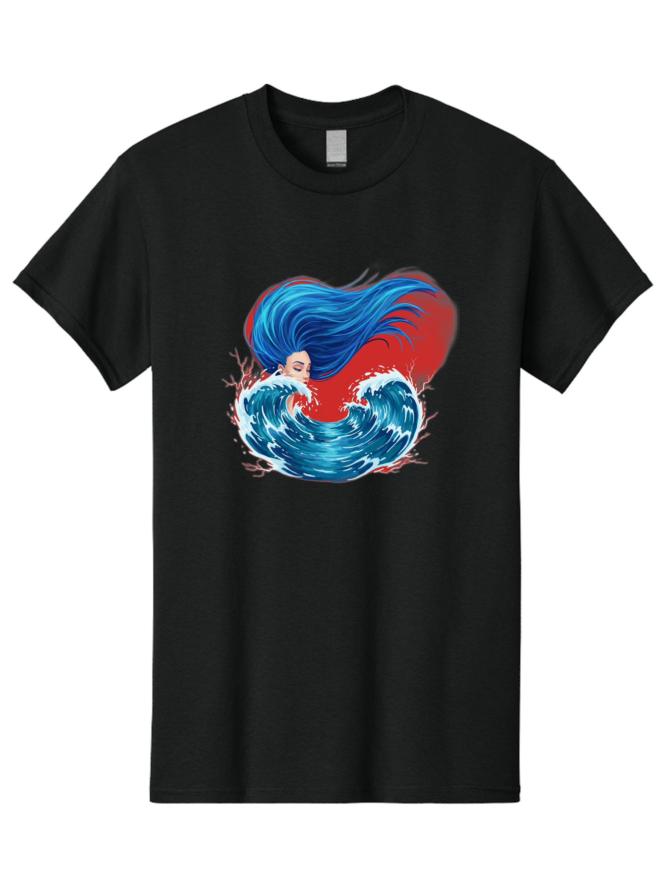 Woman-With-Flowing-Hair-1 Men'S Graphic Tee, 100% Cotton, Comfortable Casual Summer Wear, Machine Washable, Vintage Camera, Old Camera, Antique Camera, Black Camera, Classic Photography, Photography Equipment, Nostalgic Device, Film Camera, Bal634 13