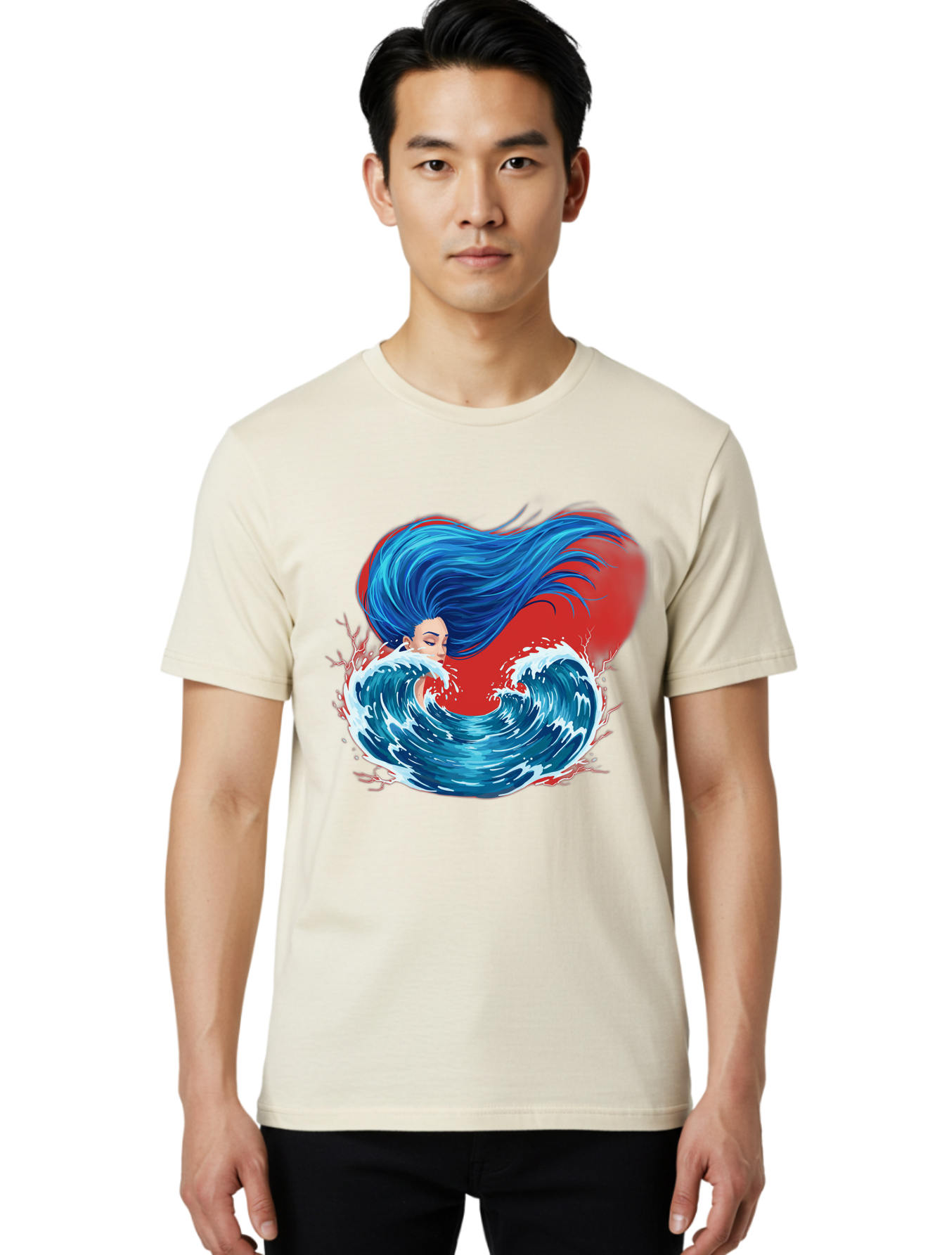Woman-With-Flowing-Hair-1 Men'S Graphic Tee, 100% Cotton, Comfortable Casual Summer Wear, Machine Washable, Vintage Camera, Old Camera, Antique Camera, Black Camera, Classic Photography, Photography Equipment, Nostalgic Device, Film Camera, Bal634 19