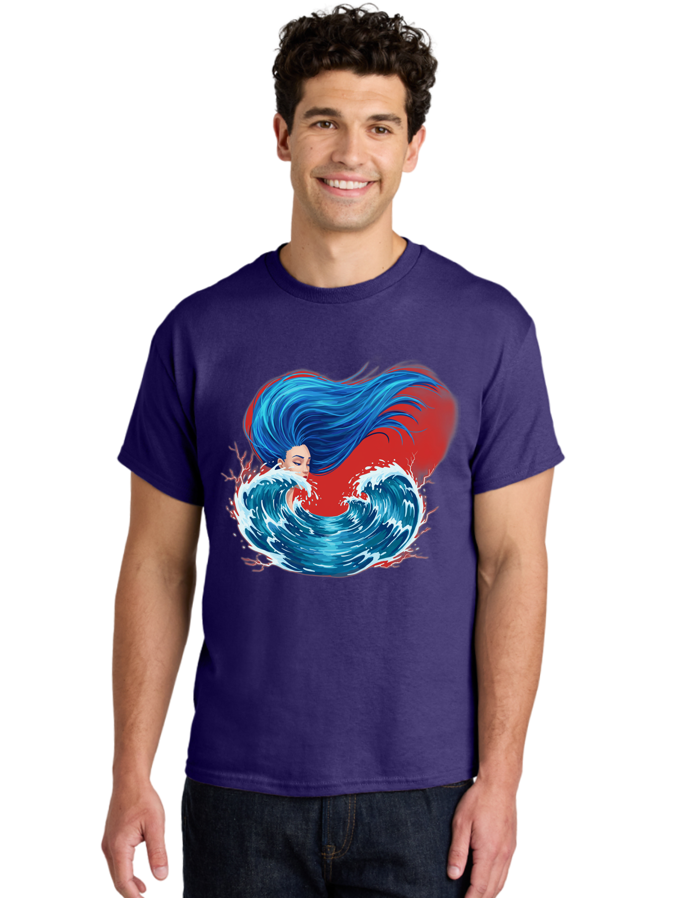 Woman-With-Flowing-Hair-1 Men'S Graphic Tee, 100% Cotton, Comfortable Casual Summer Wear, Machine Washable, Vintage Camera, Old Camera, Antique Camera, Black Camera, Classic Photography, Photography Equipment, Nostalgic Device, Film Camera, Bal634 16