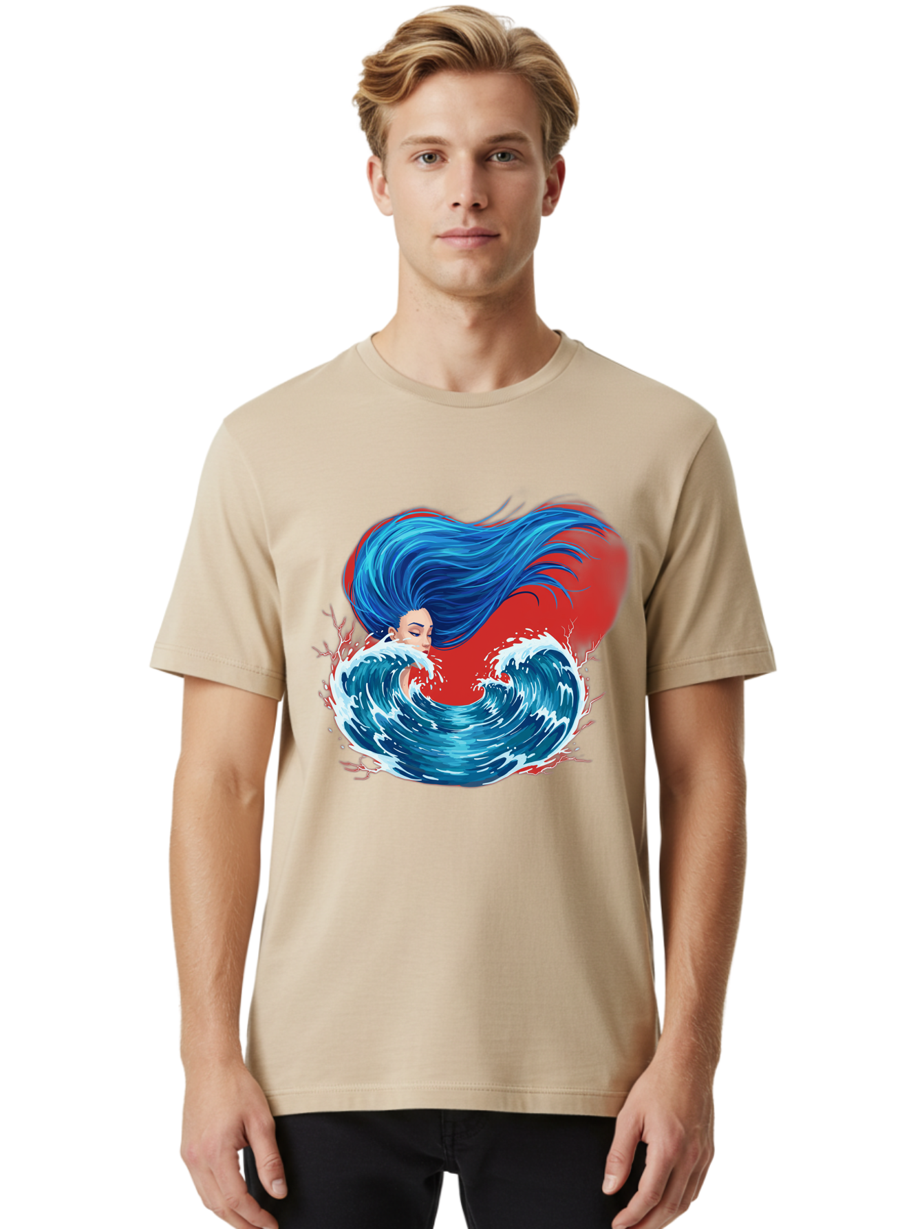 Woman-With-Flowing-Hair-1 Men'S Graphic Tee, 100% Cotton, Comfortable Casual Summer Wear, Machine Washable, Vintage Camera, Old Camera, Antique Camera, Black Camera, Classic Photography, Photography Equipment, Nostalgic Device, Film Camera, Bal634 29