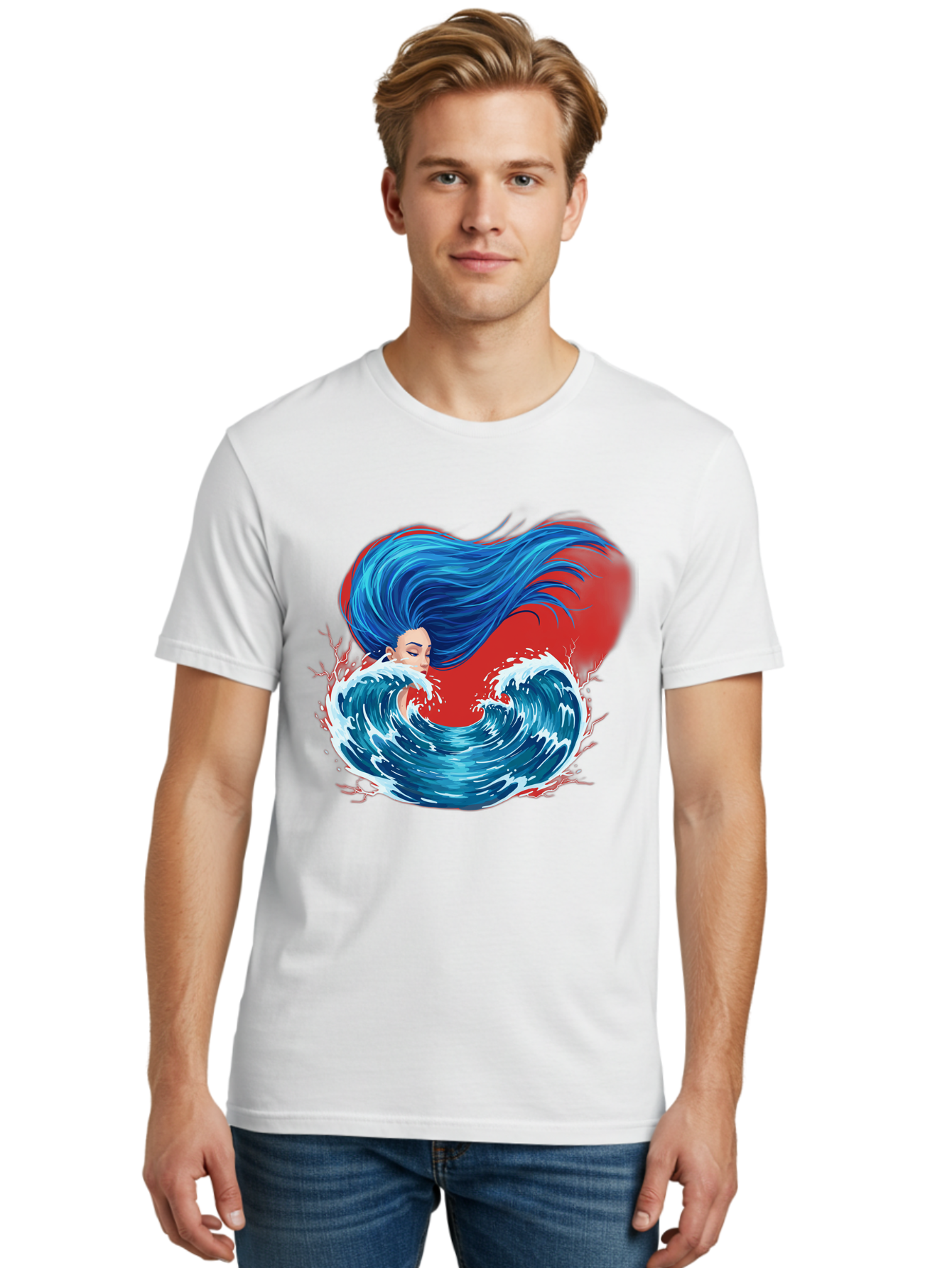 Woman-With-Flowing-Hair-1 Men'S Graphic Tee, 100% Cotton, Comfortable Casual Summer Wear, Machine Washable, Vintage Camera, Old Camera, Antique Camera, Black Camera, Classic Photography, Photography Equipment, Nostalgic Device, Film Camera, Bal634 30