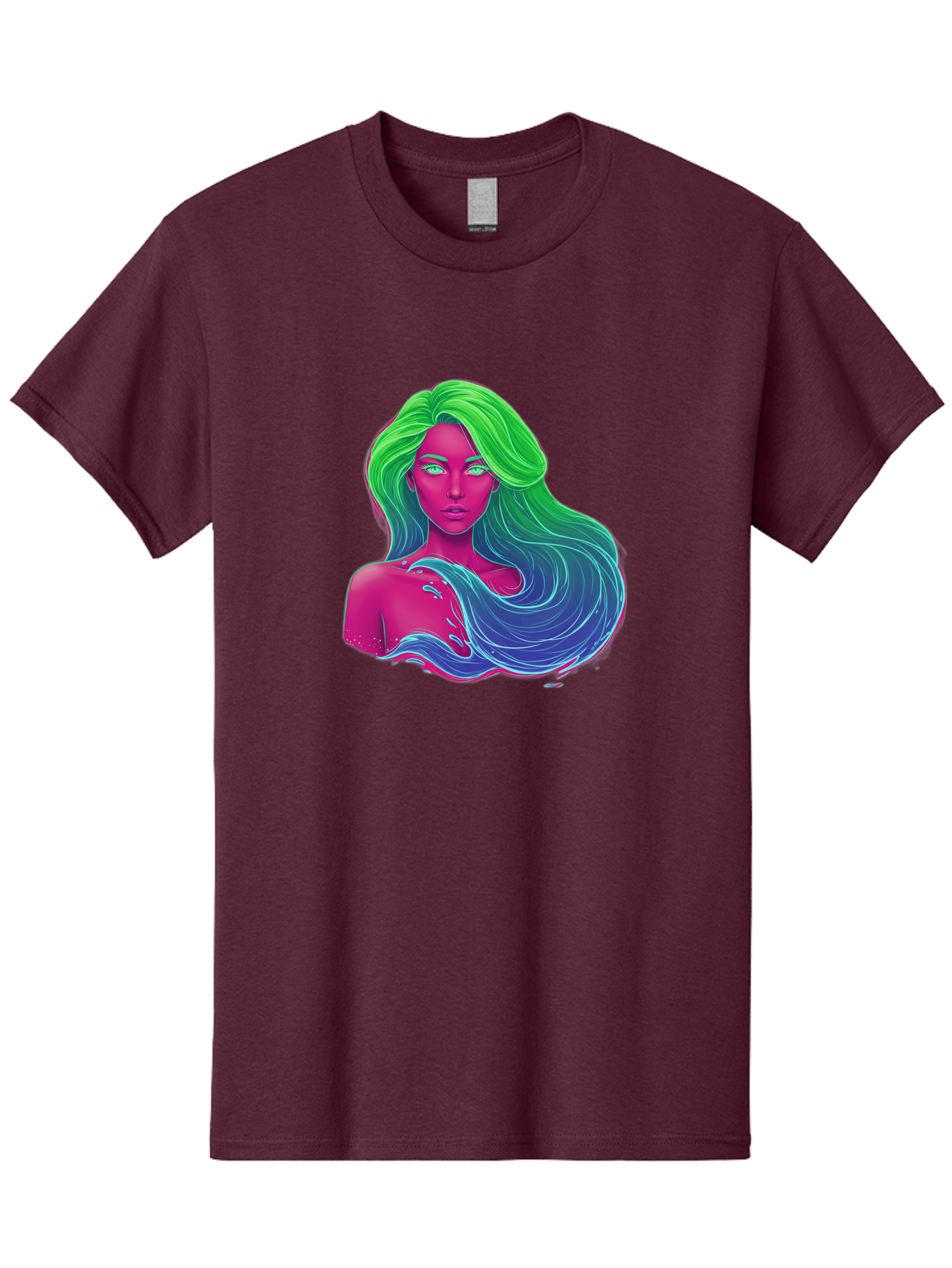 Woman-With-Flowing-Hair Men'S Graphic Tee, 100% Cotton, Comfortable Casual Summer Wear, Machine Washable, Vintage Camera, Old Camera, Antique Camera, Black Camera, Classic Photography, Photography Equipment, Nostalgic Device, Film Camera, Bal635 8
